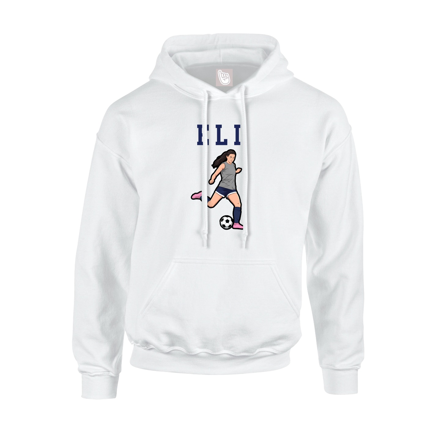 Youth Hoodie — Shirsey in White