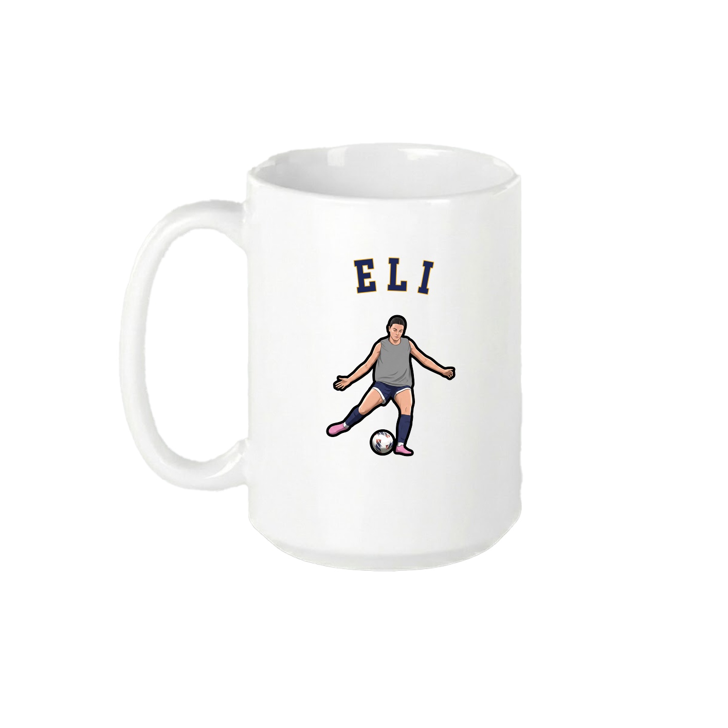 15oz Coffee Mug — Shirsey Arch in White