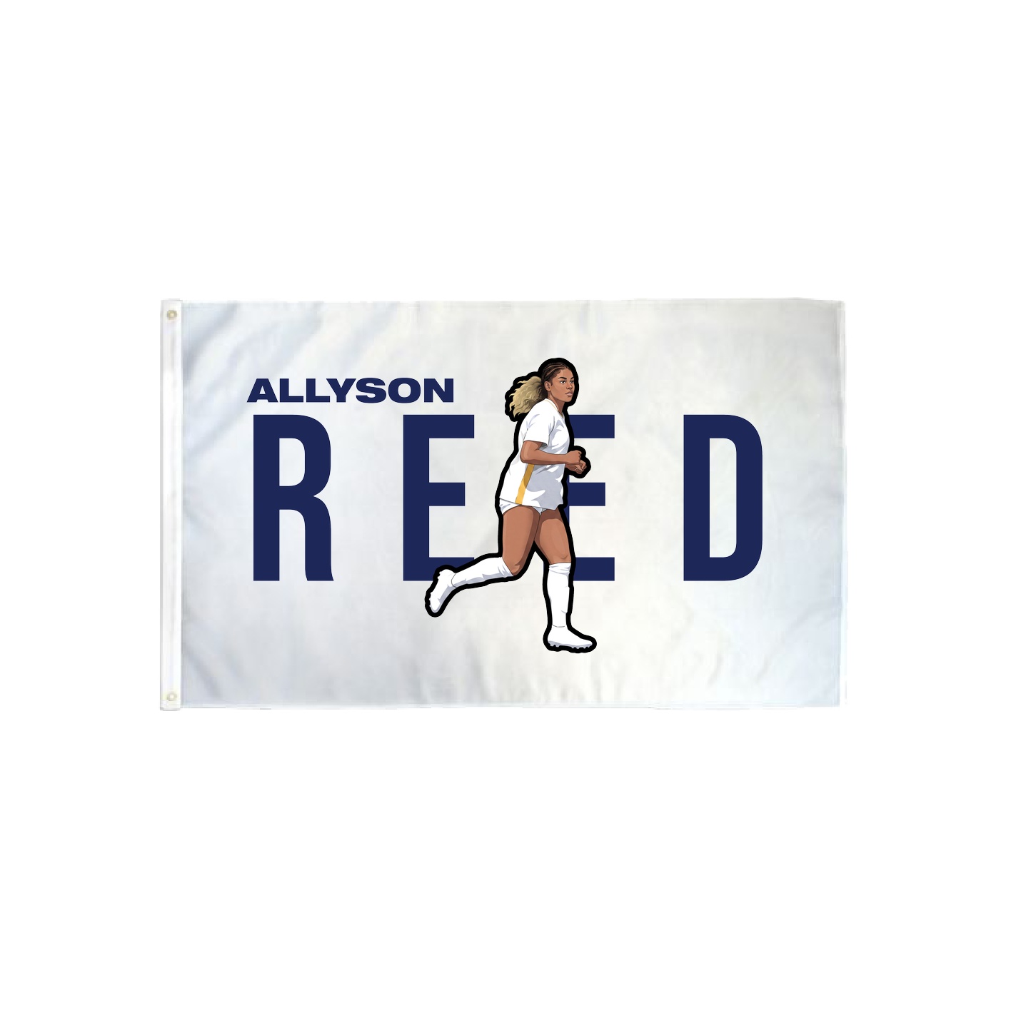 3x5 Flag — Player Name in Classic