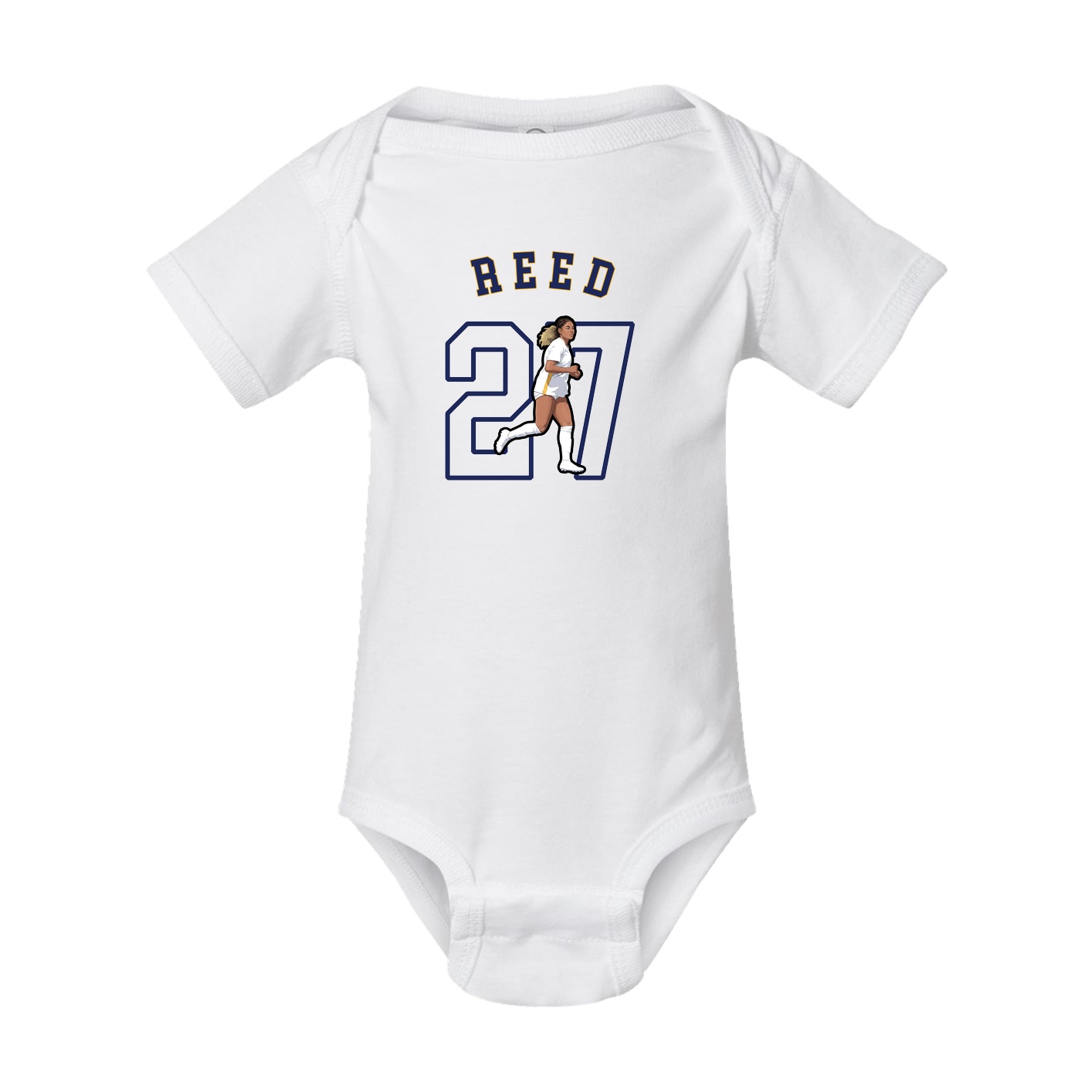 Baby Onesie — Shirsey Arch in White