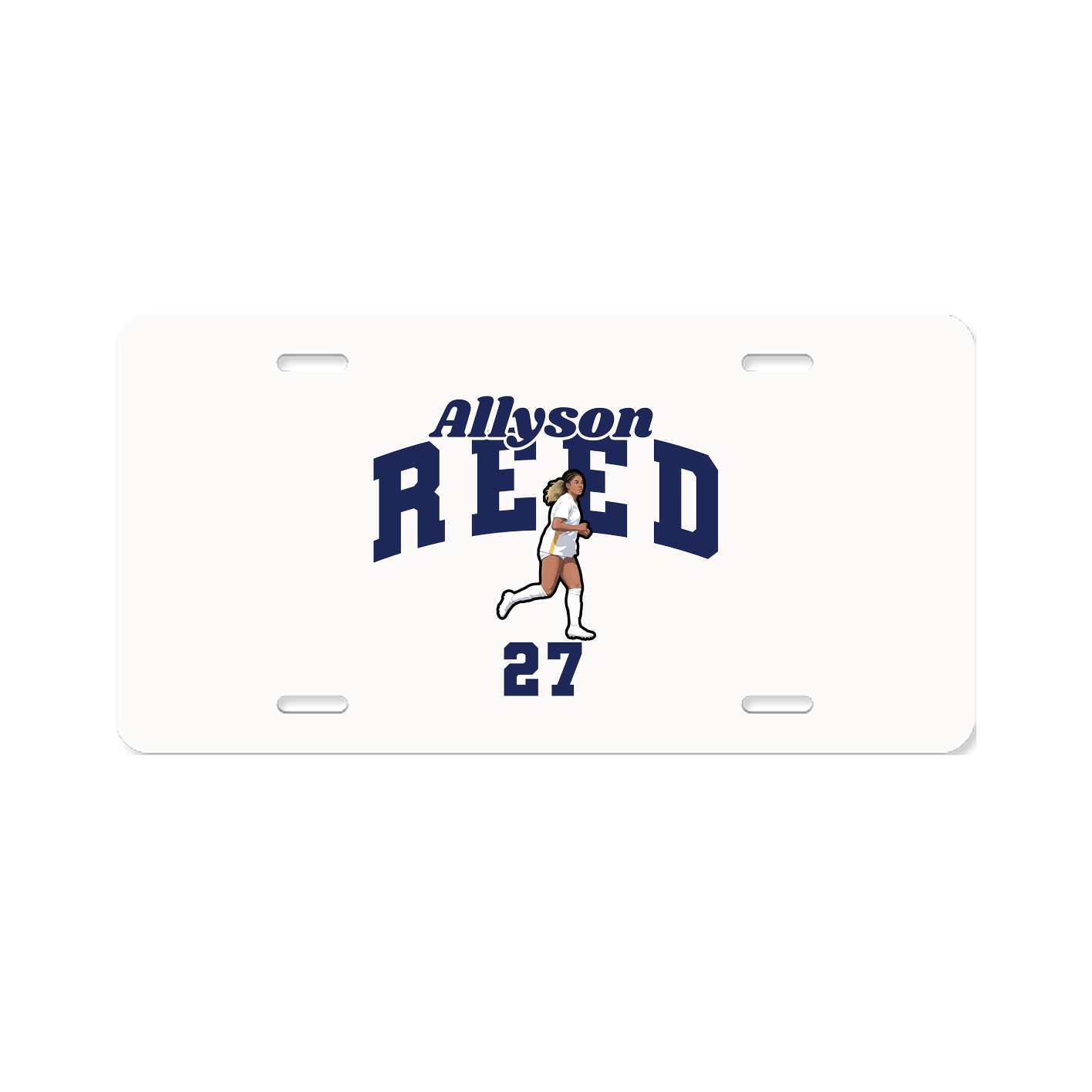License Plate — Signature Arch in Classic