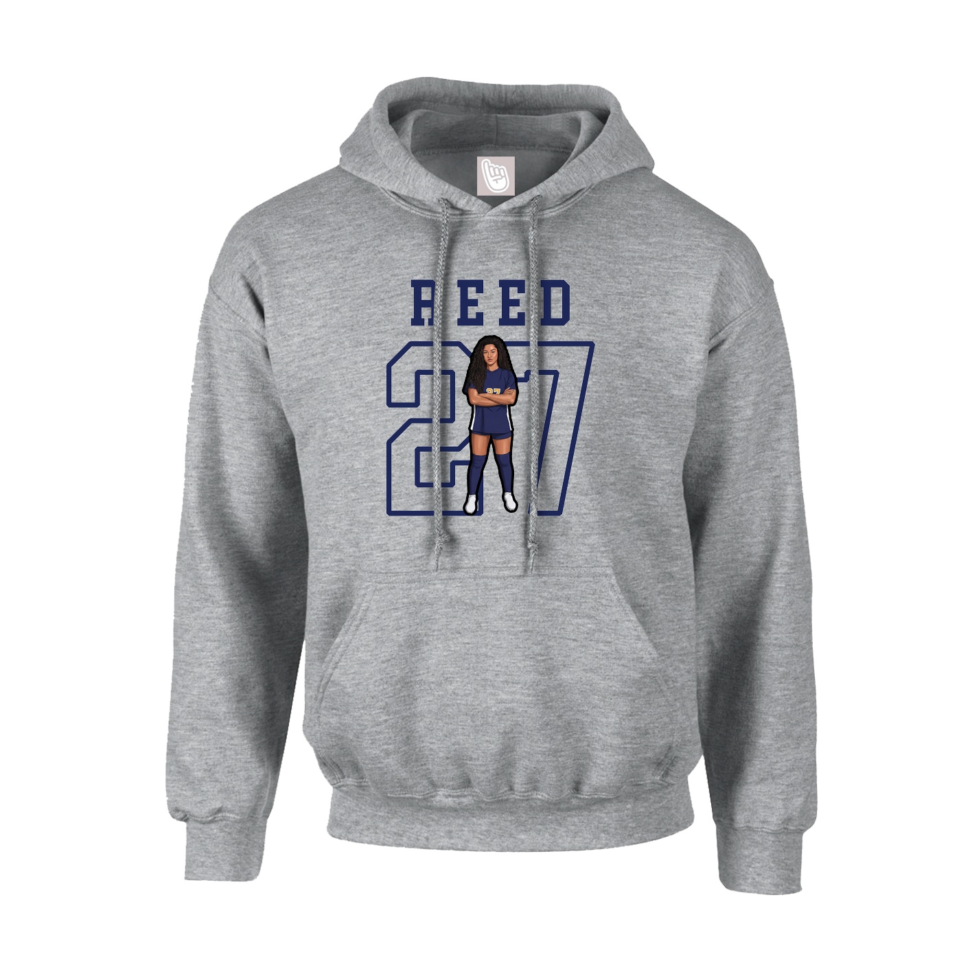 Youth Hoodie — Shirsey in Grey