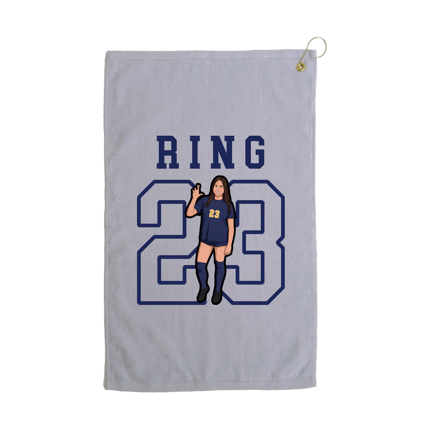 Golf Towel — Shirsey in Grey