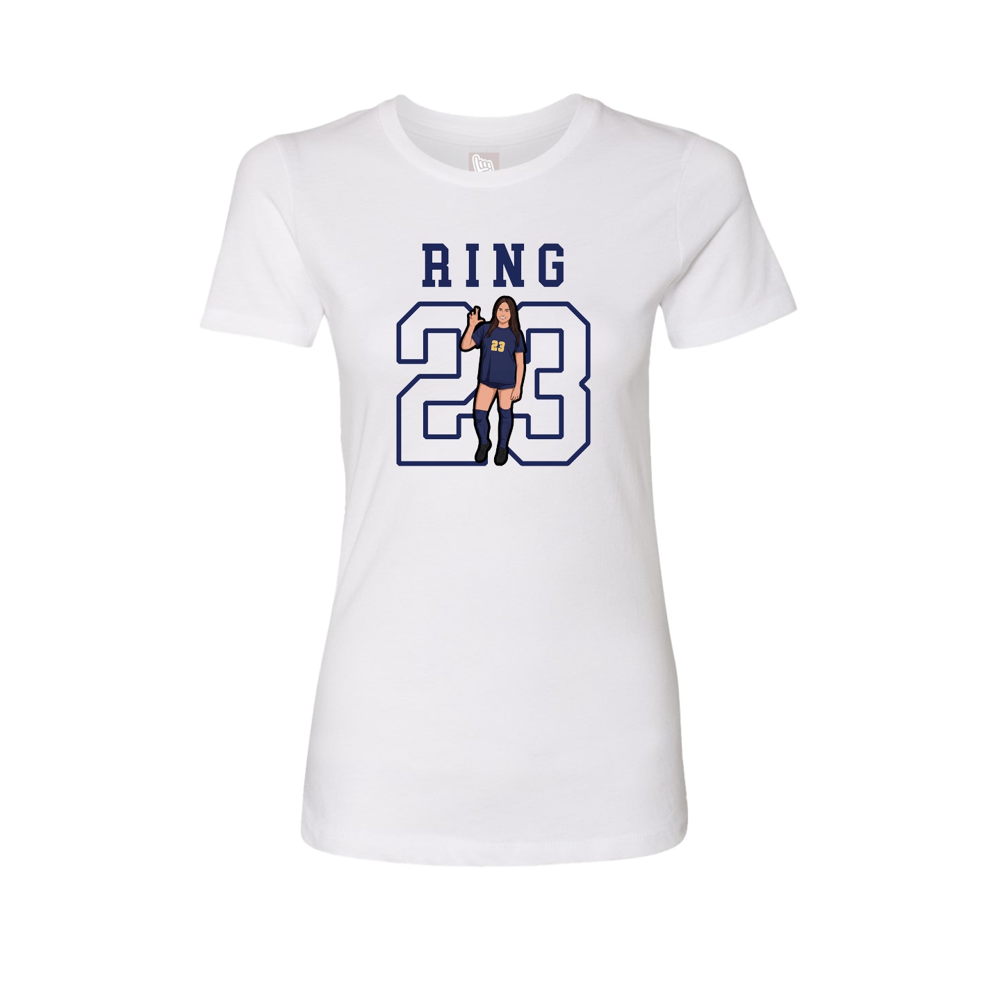 Fitted Women's Tee — Shirsey in White