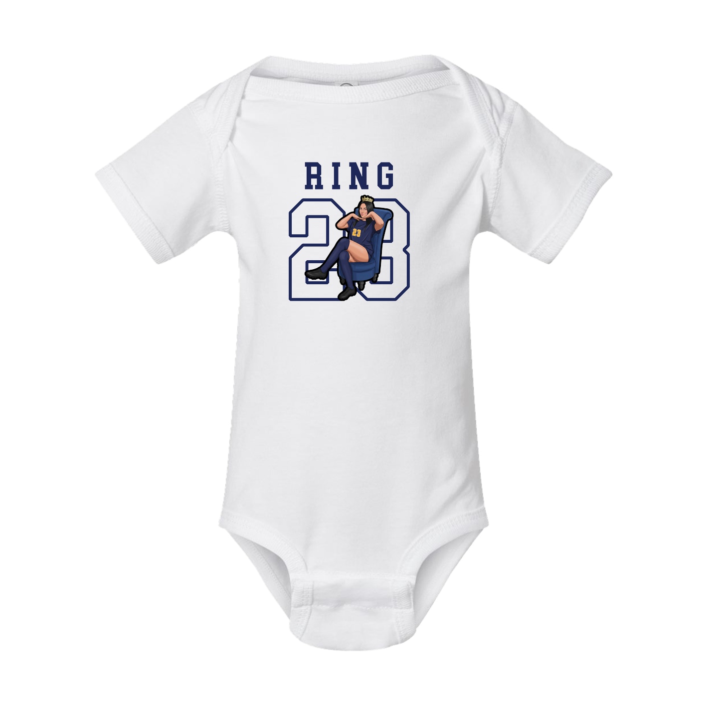 Baby Onesie — Shirsey in White