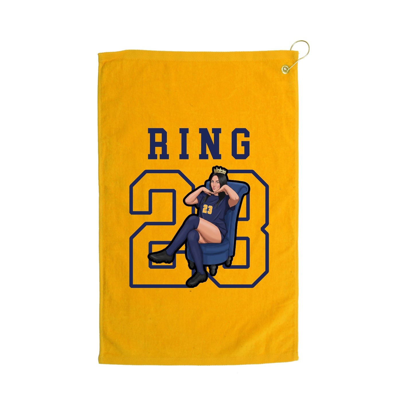 Golf Towel — Shirsey in Gold