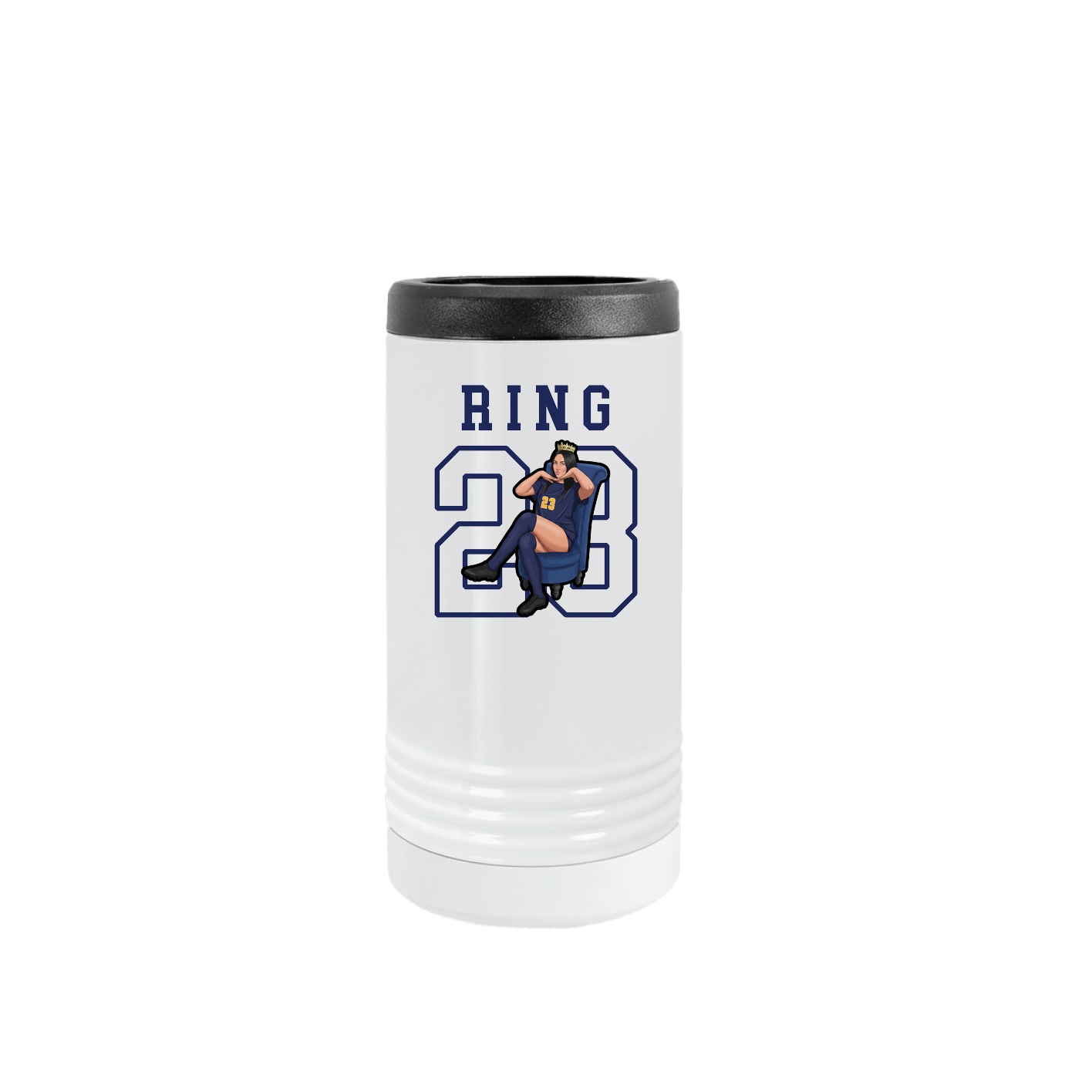 Slim Beverage Holder — Shirsey in White
