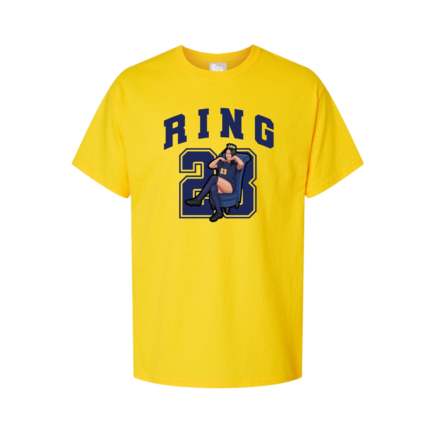 Tee — Number in Gold