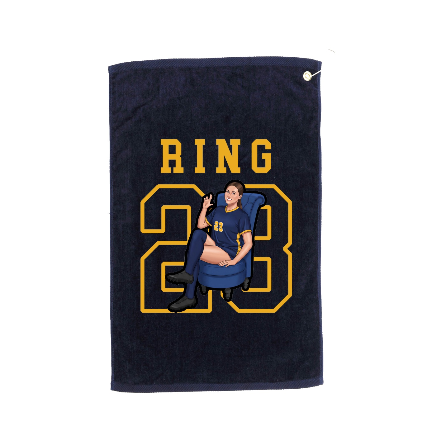 Golf Towel — Shirsey in Navy