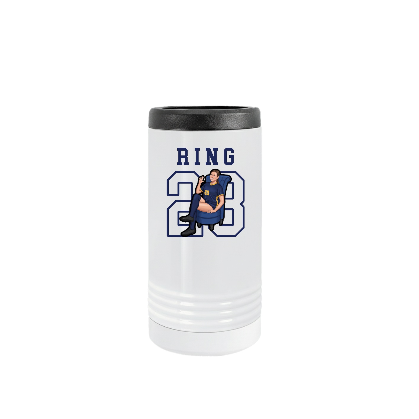 Slim Beverage Holder — Shirsey in White