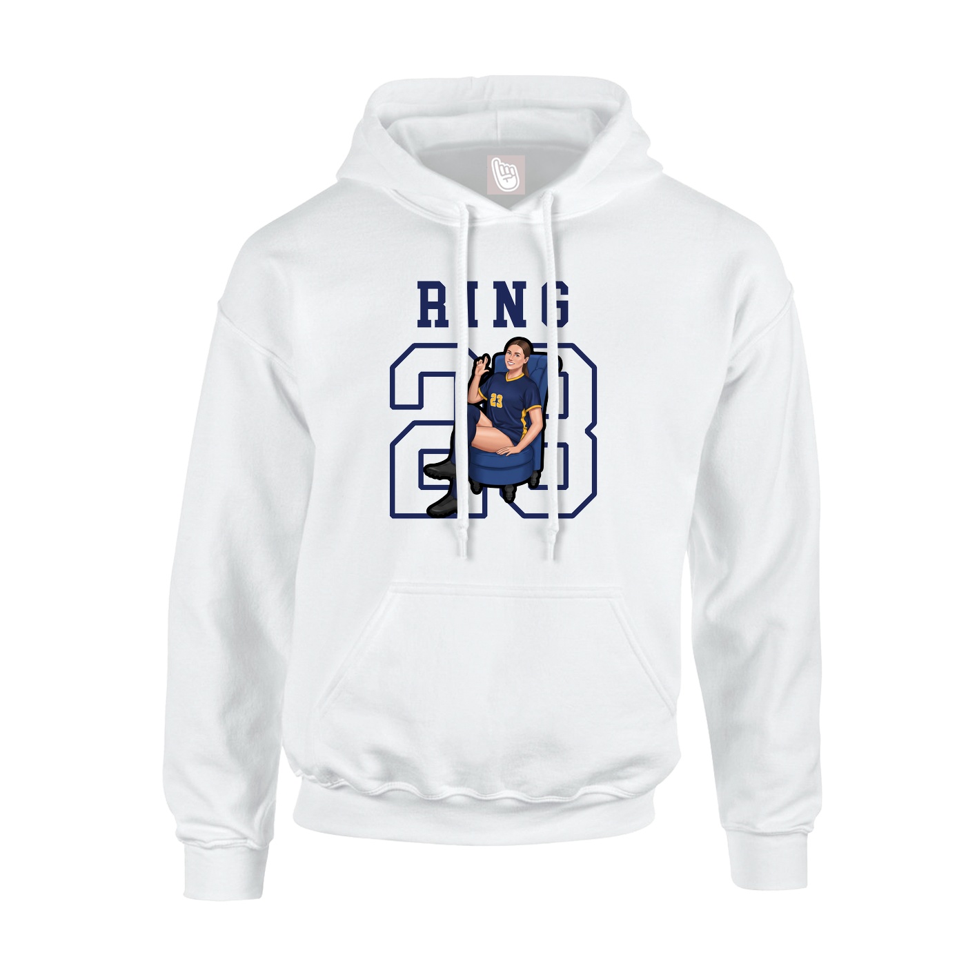 Youth Hoodie — Shirsey in White
