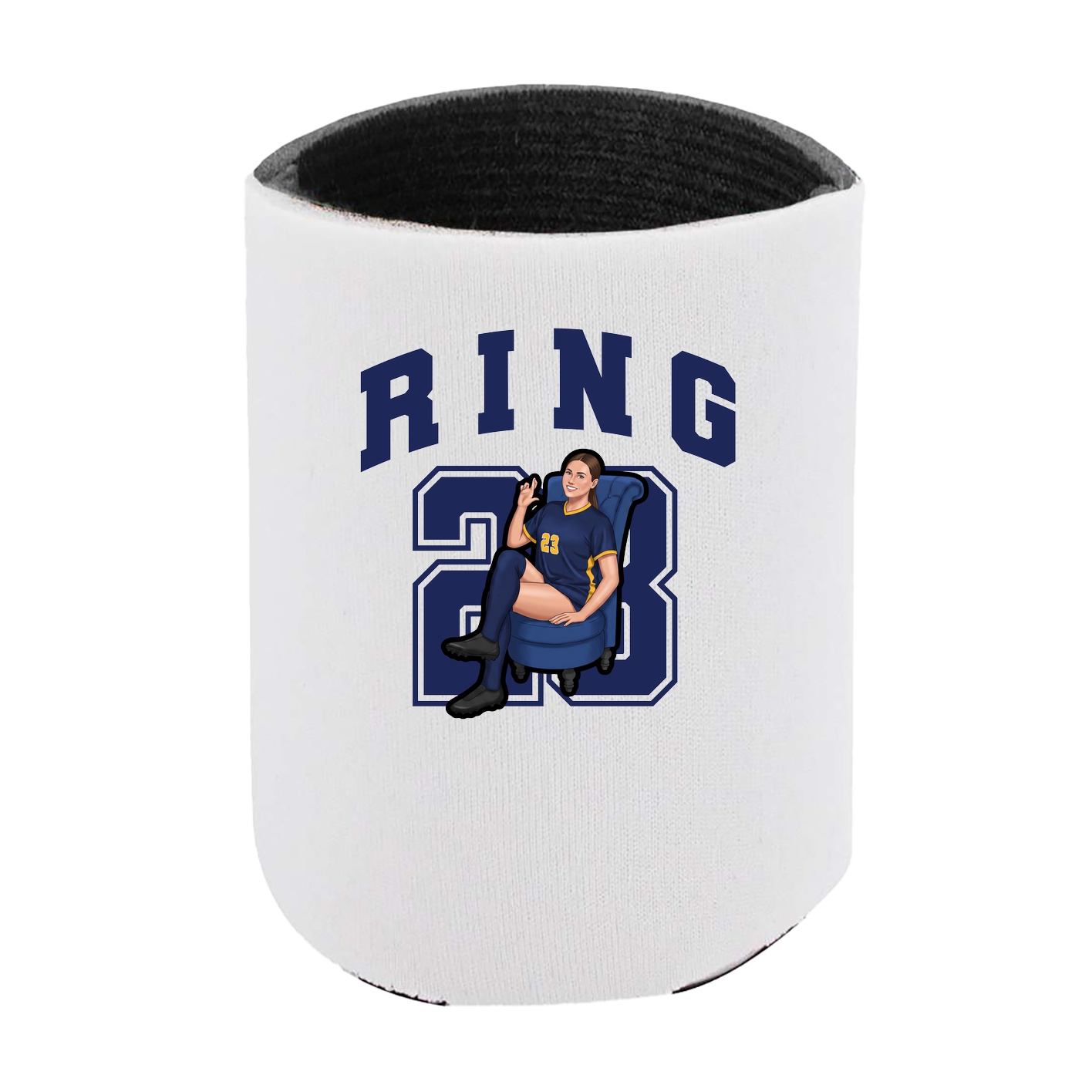 Can Holder — Number in White