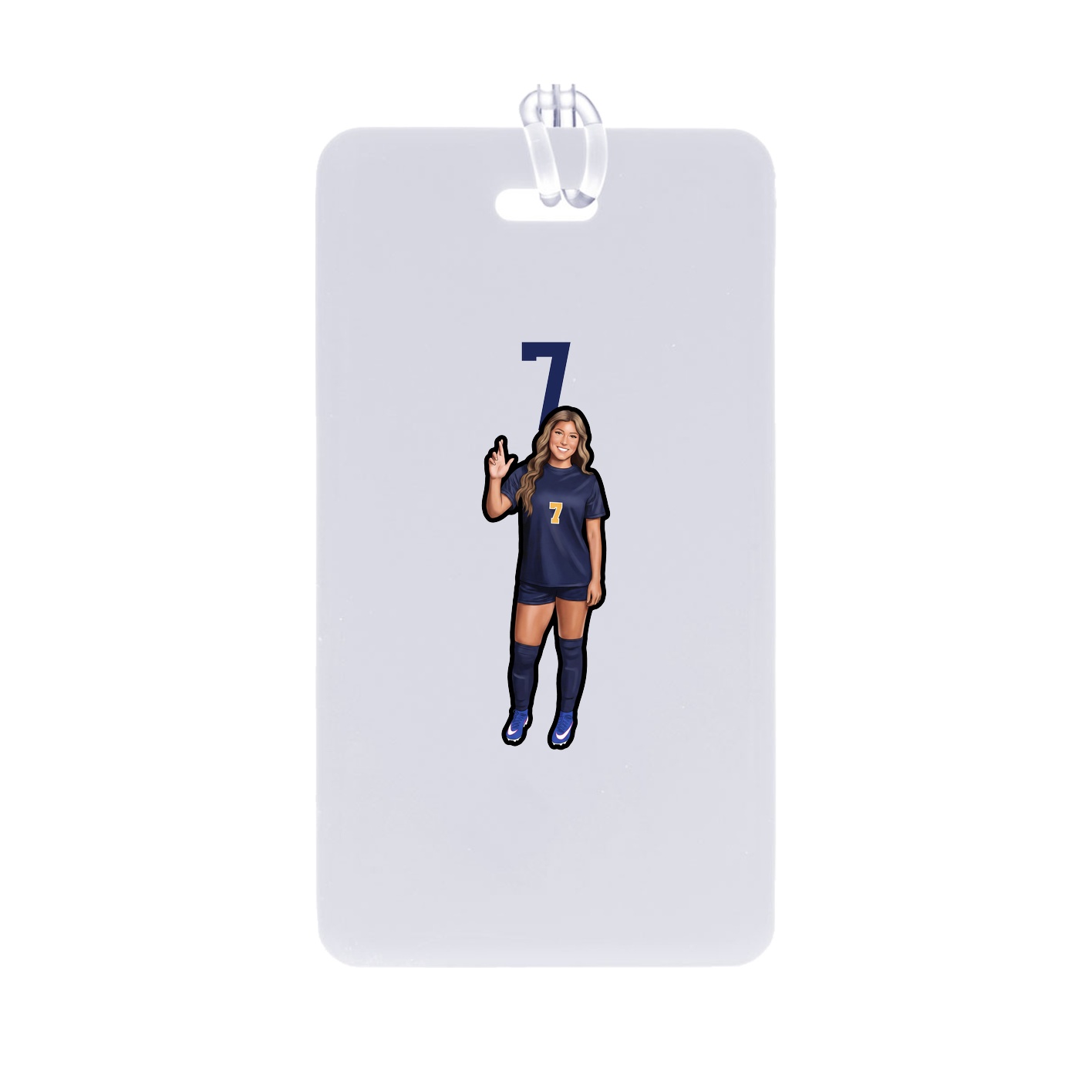 Bag Tag — Number Top in Classic