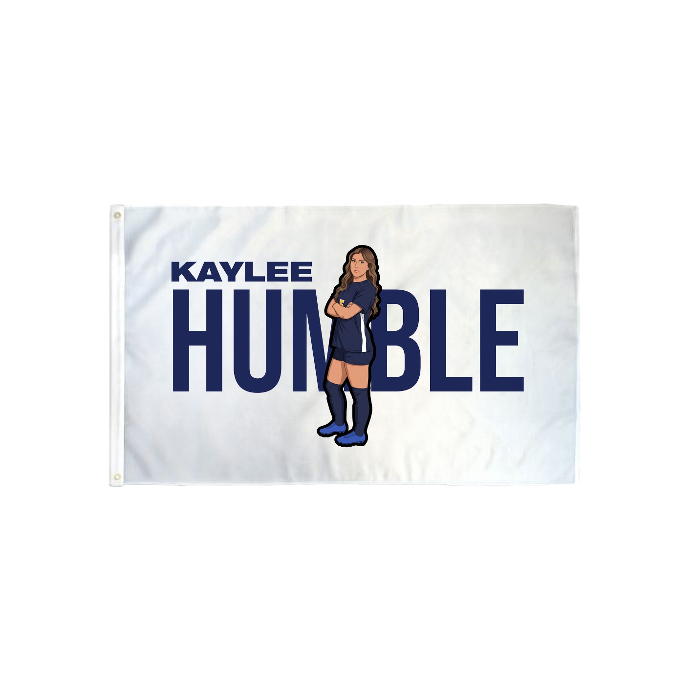 3x5 Flag — Player Name in Classic