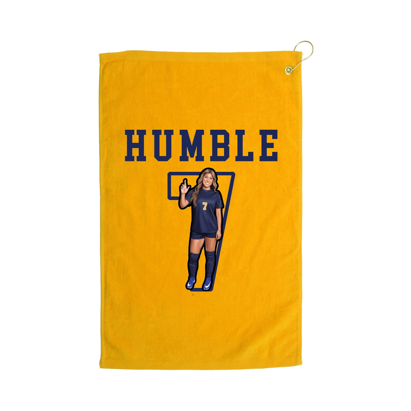 Golf Towel — Shirsey in Gold