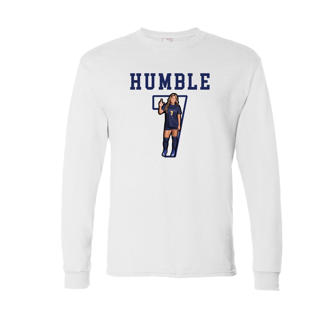 Long Sleeve Tee — Shirsey in White
