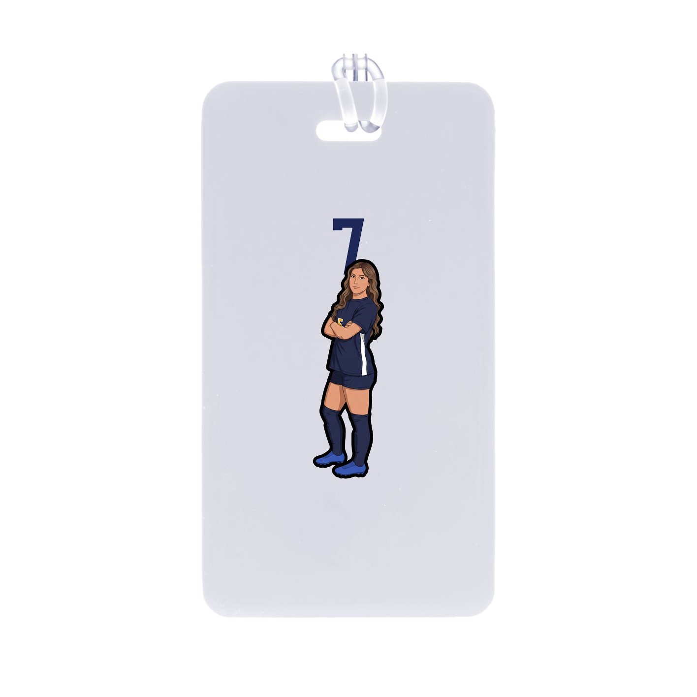 Bag Tag — Number Top in Classic