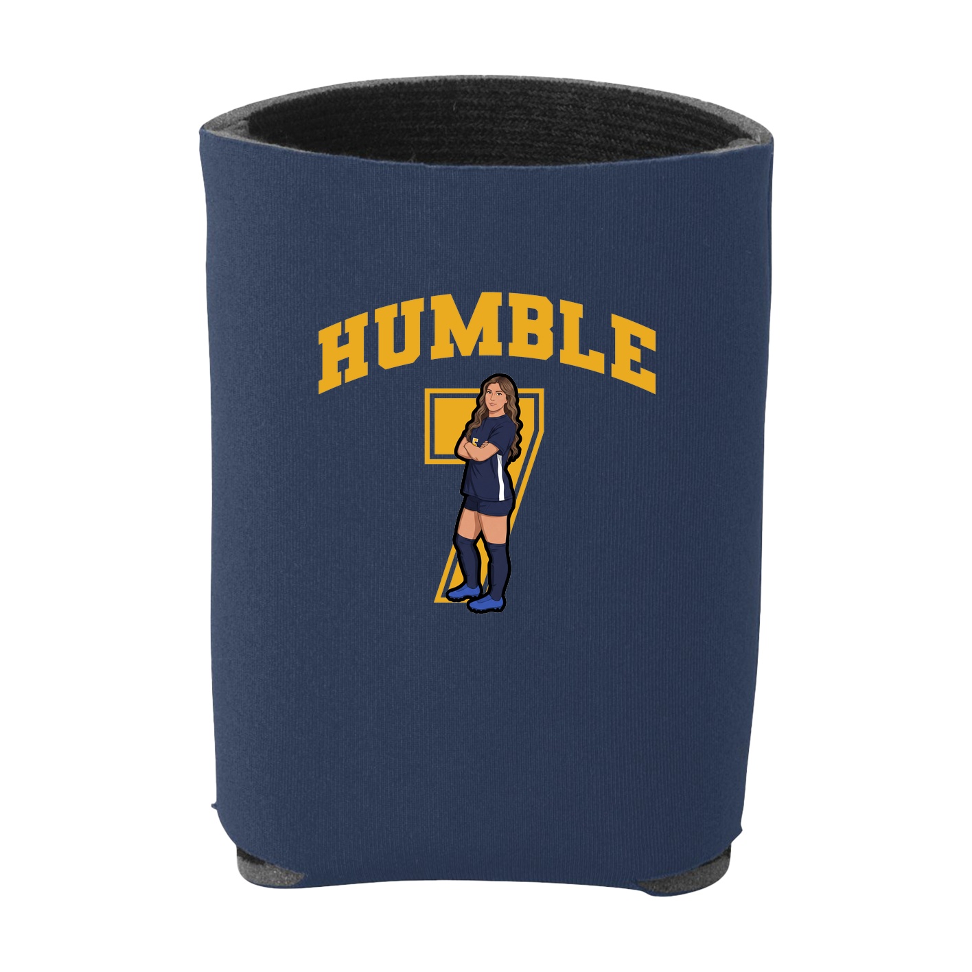 Can Holder — Number in Navy