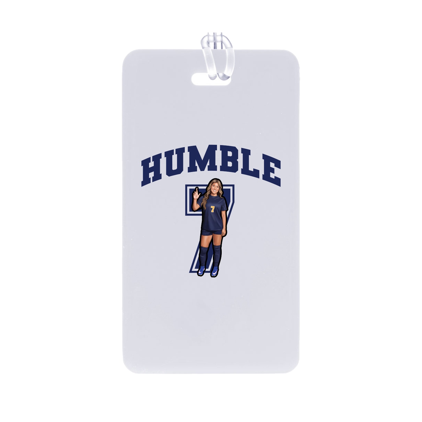 Bag Tag — Number in Classic