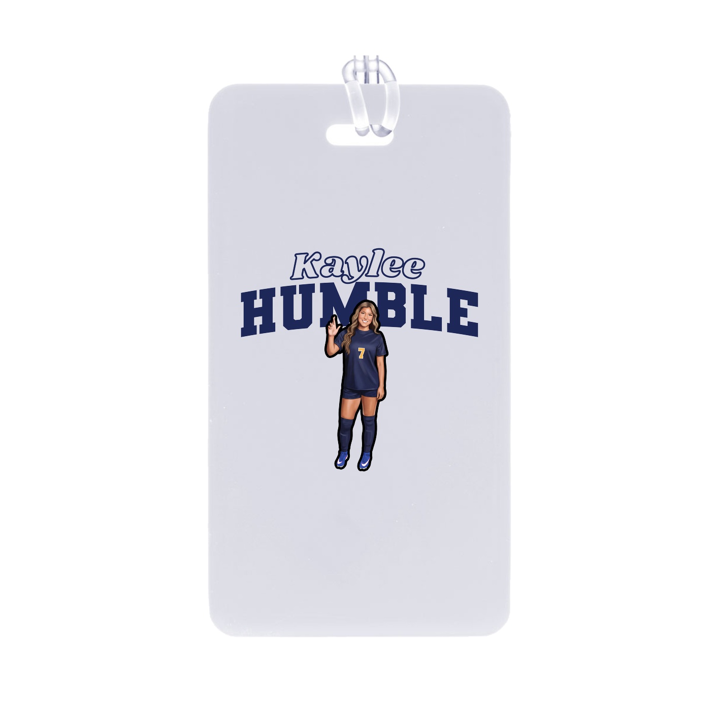 Bag Tag — Name Arch in Classic