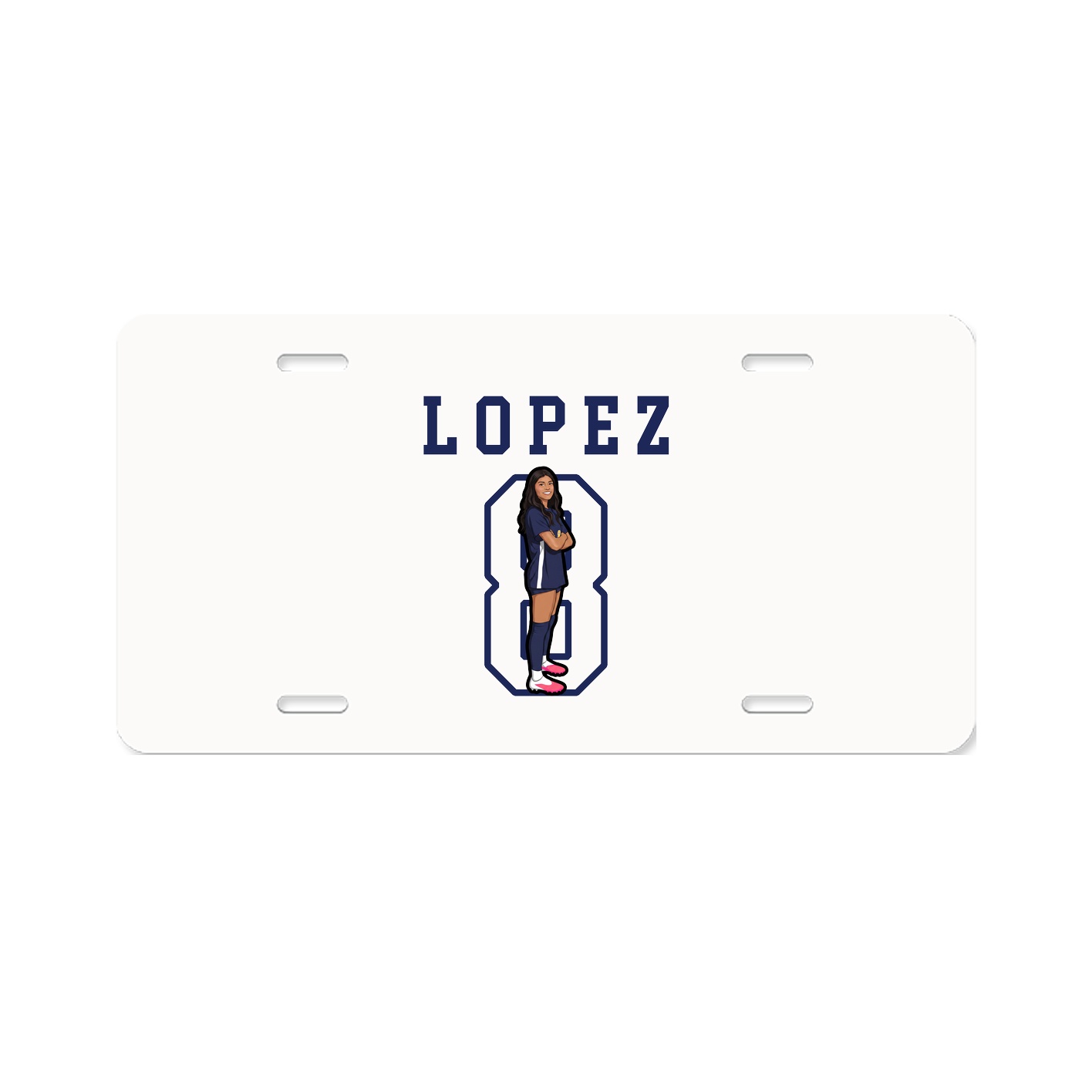 License Plate — Shirsey in Classic