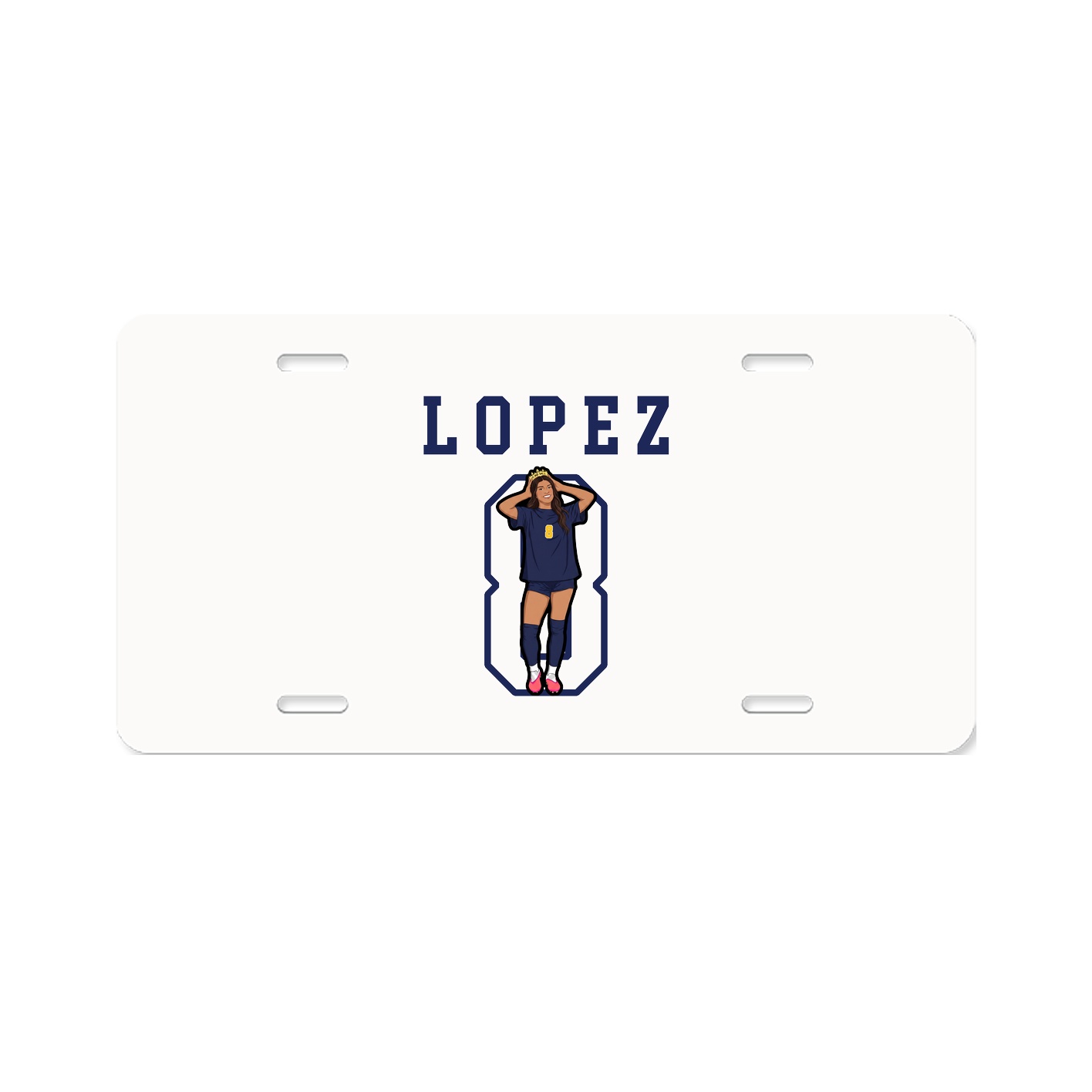 License Plate — Shirsey in Classic