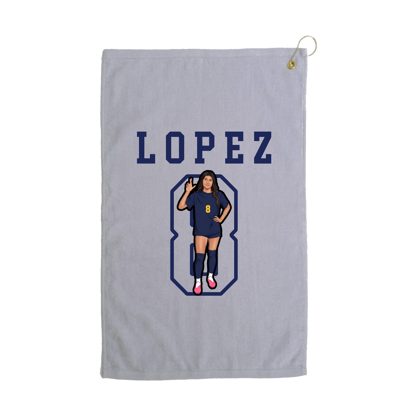 Golf Towel — Shirsey in Grey