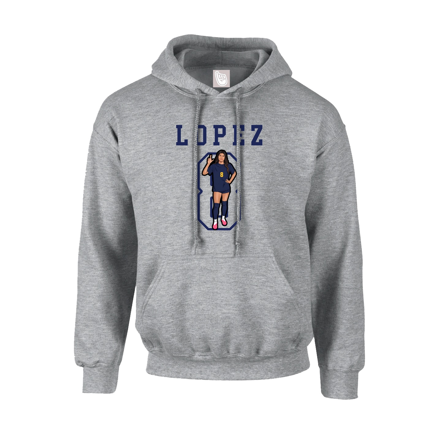 Youth Hoodie — Shirsey in Grey