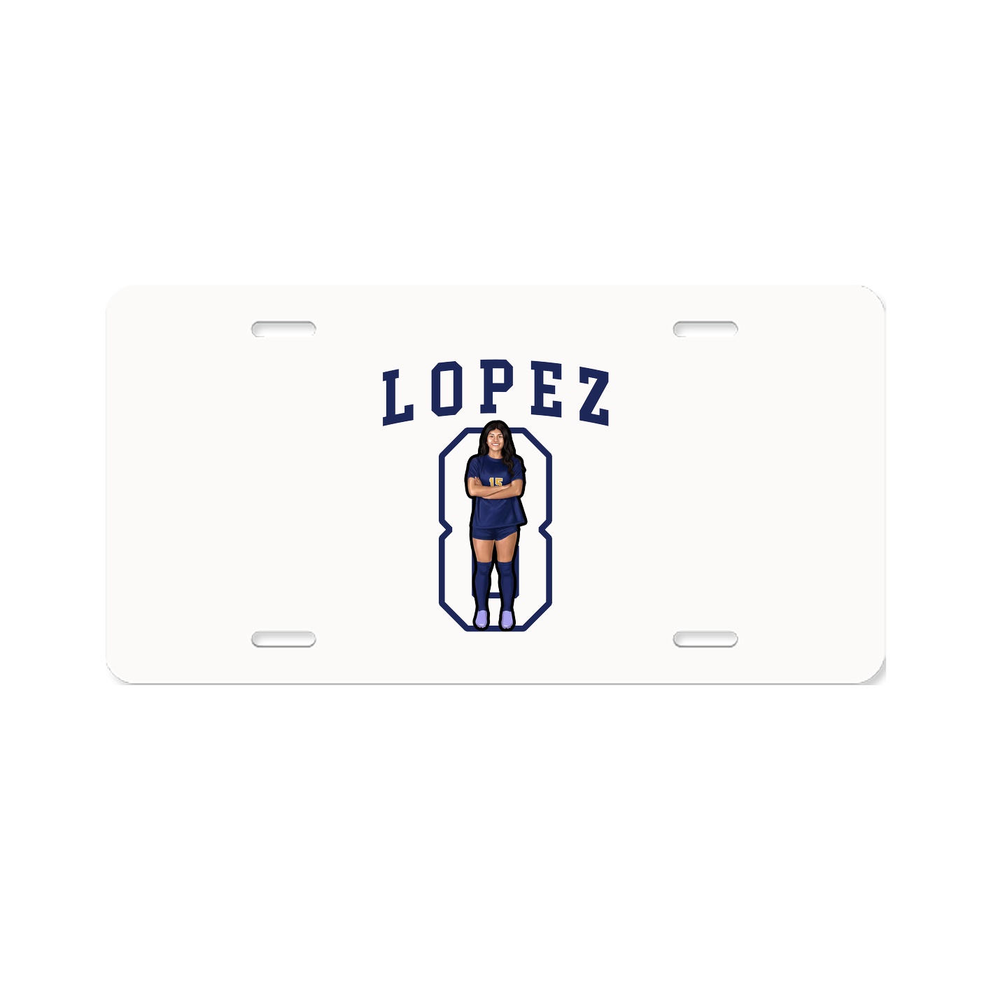 License Plate — Shirsey in Classic