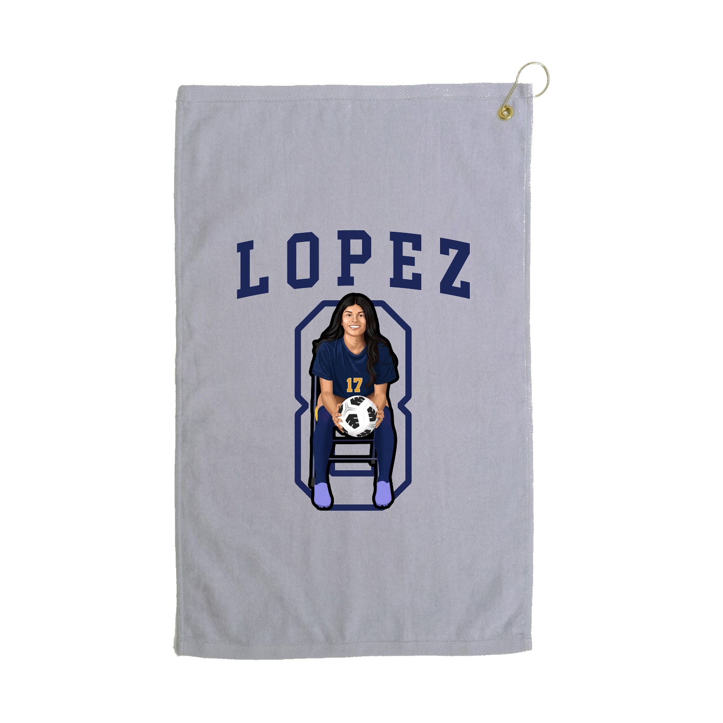 Golf Towel — Shirsey in Grey