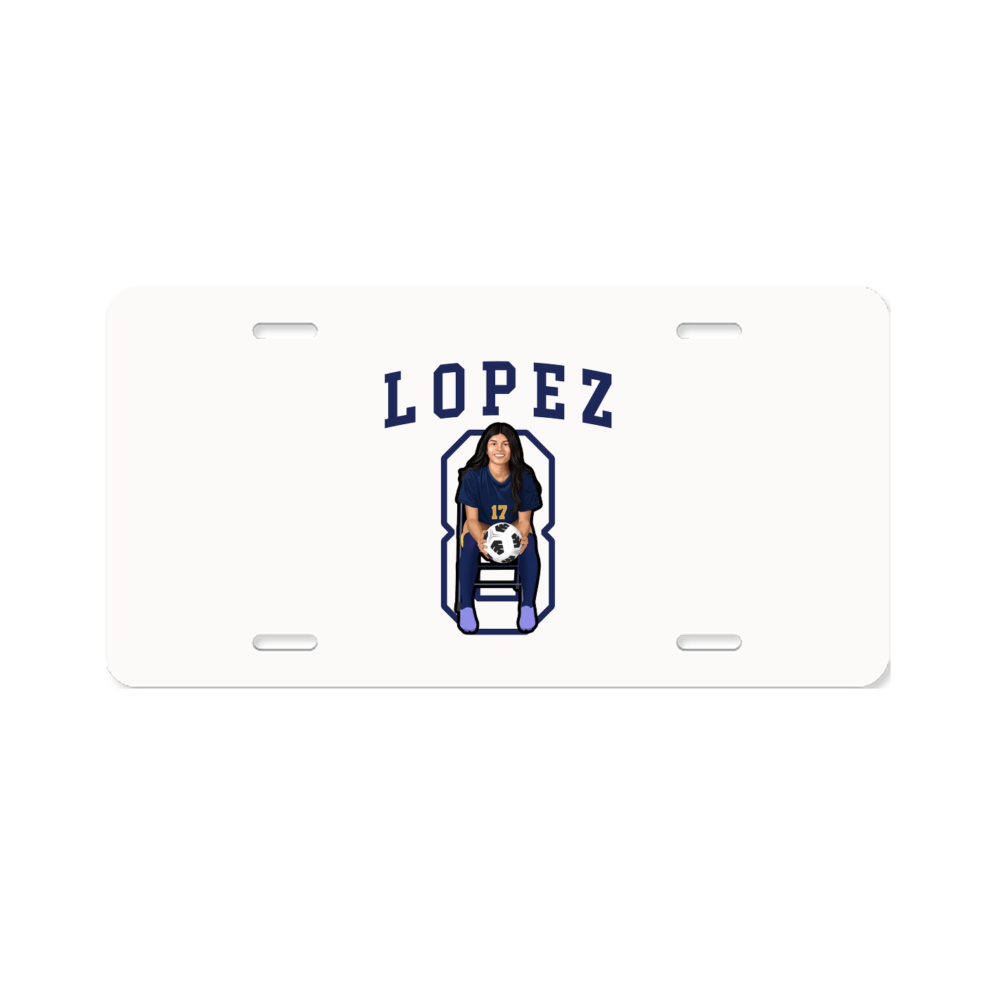 License Plate — Shirsey in Classic