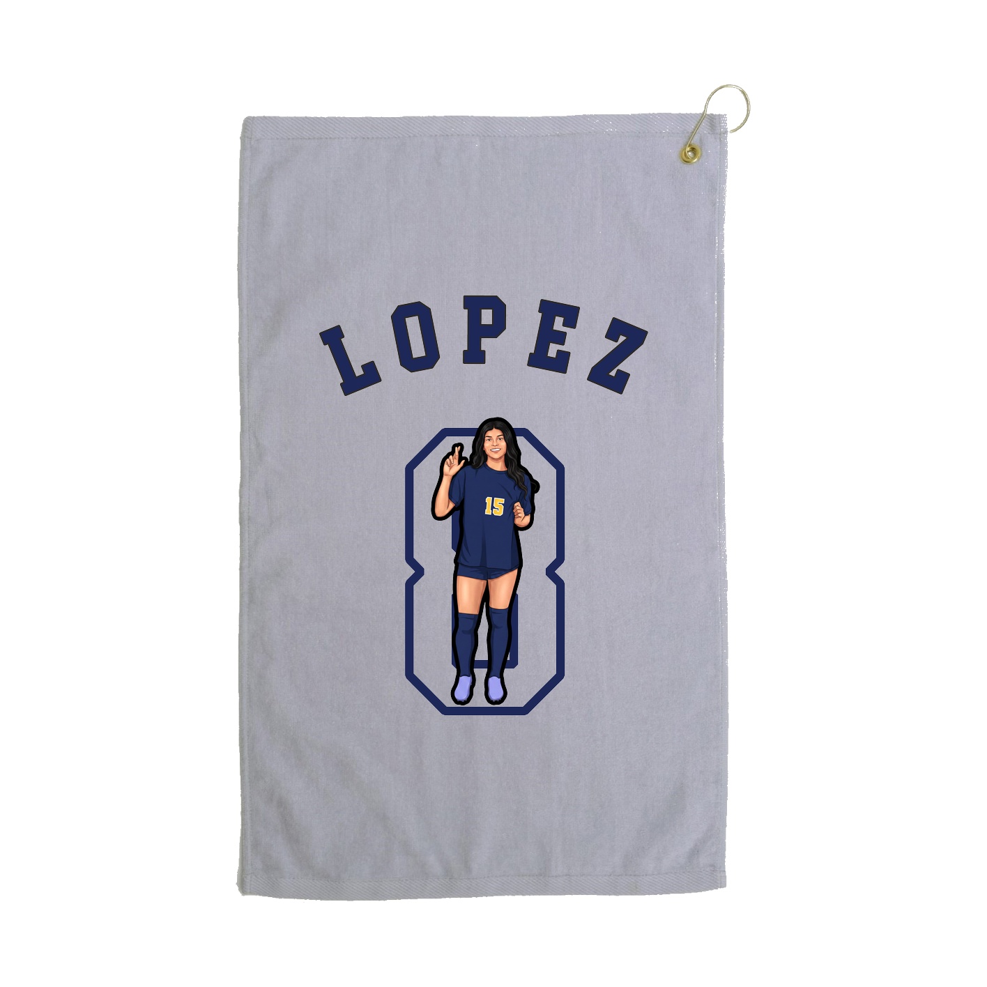 Terry Velour Golf Towel