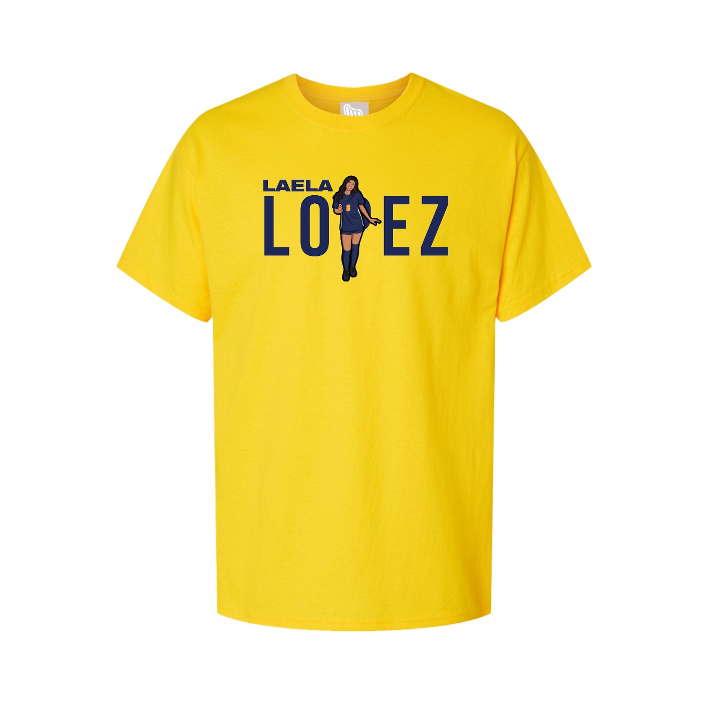 Youth Tee — Player Name in Gold