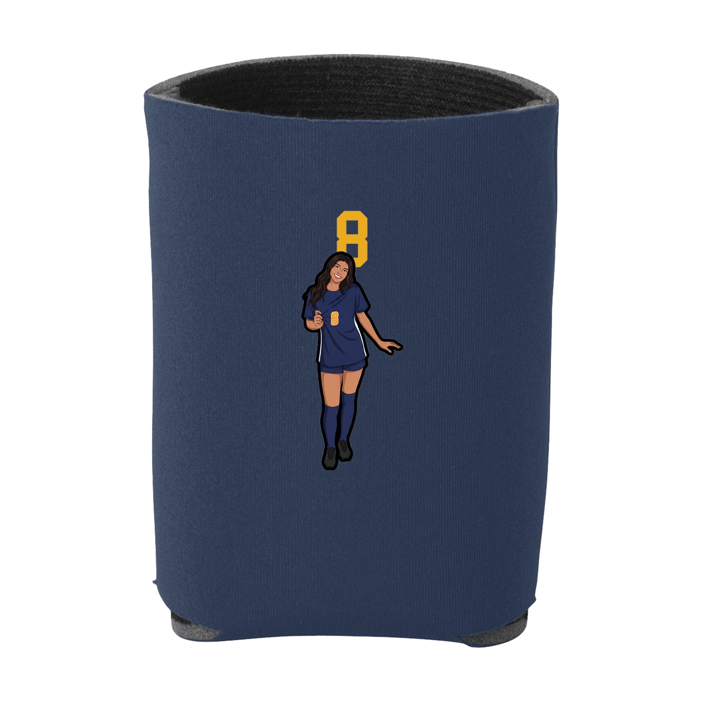 Can Holder — Number Top in Navy