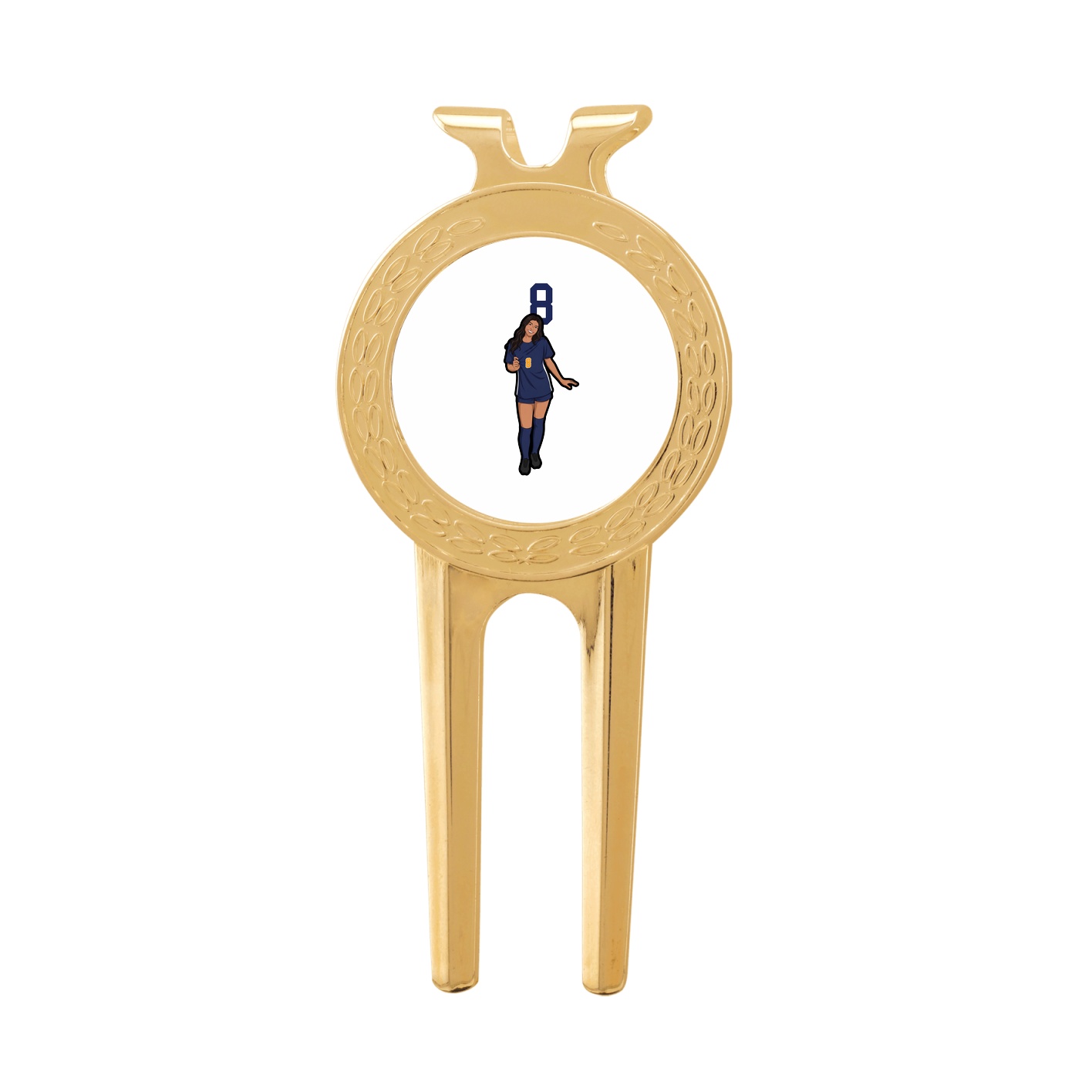 Divot Tool with Ball Marker — Number Top in Classic