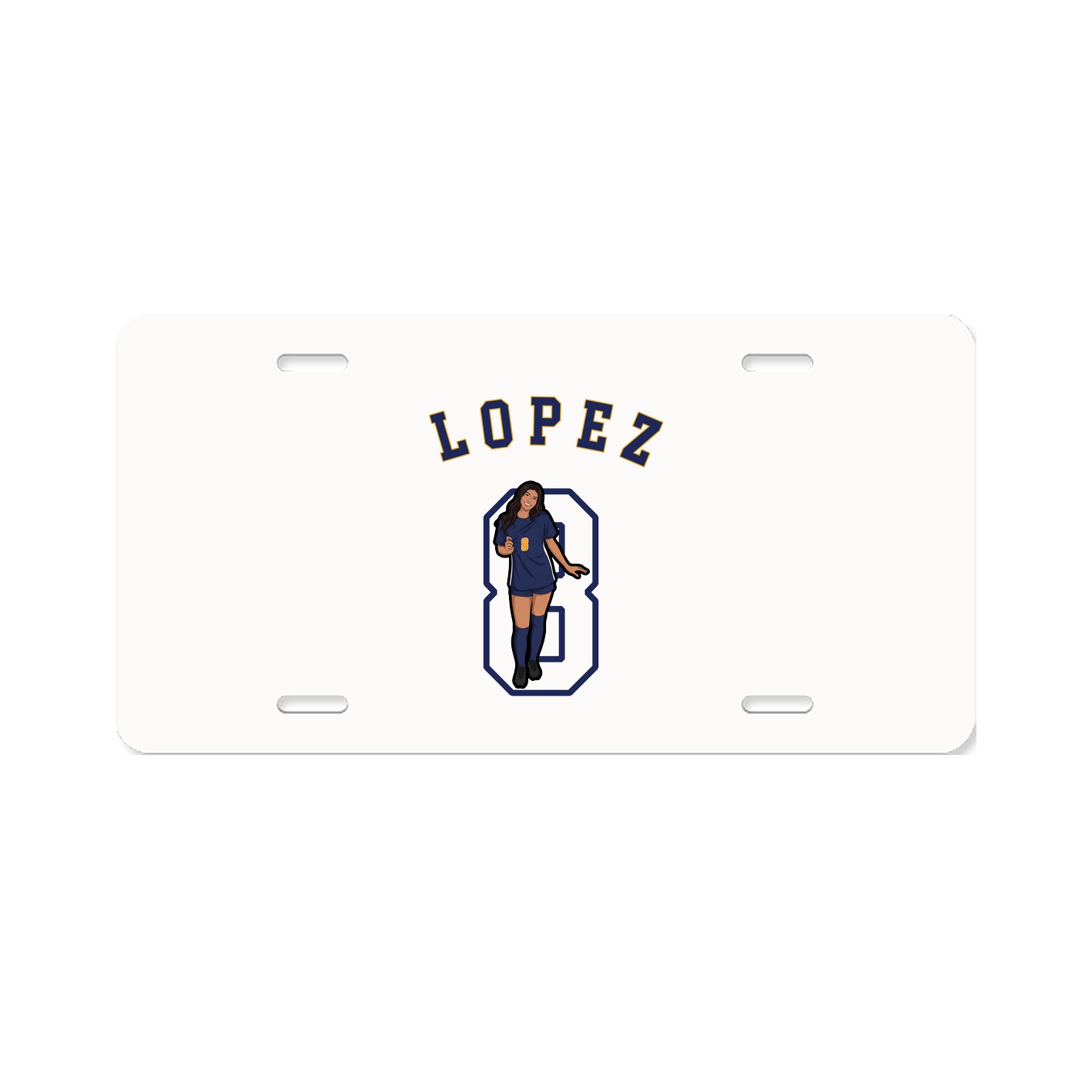 License Plate — Shirsey Arch in Classic