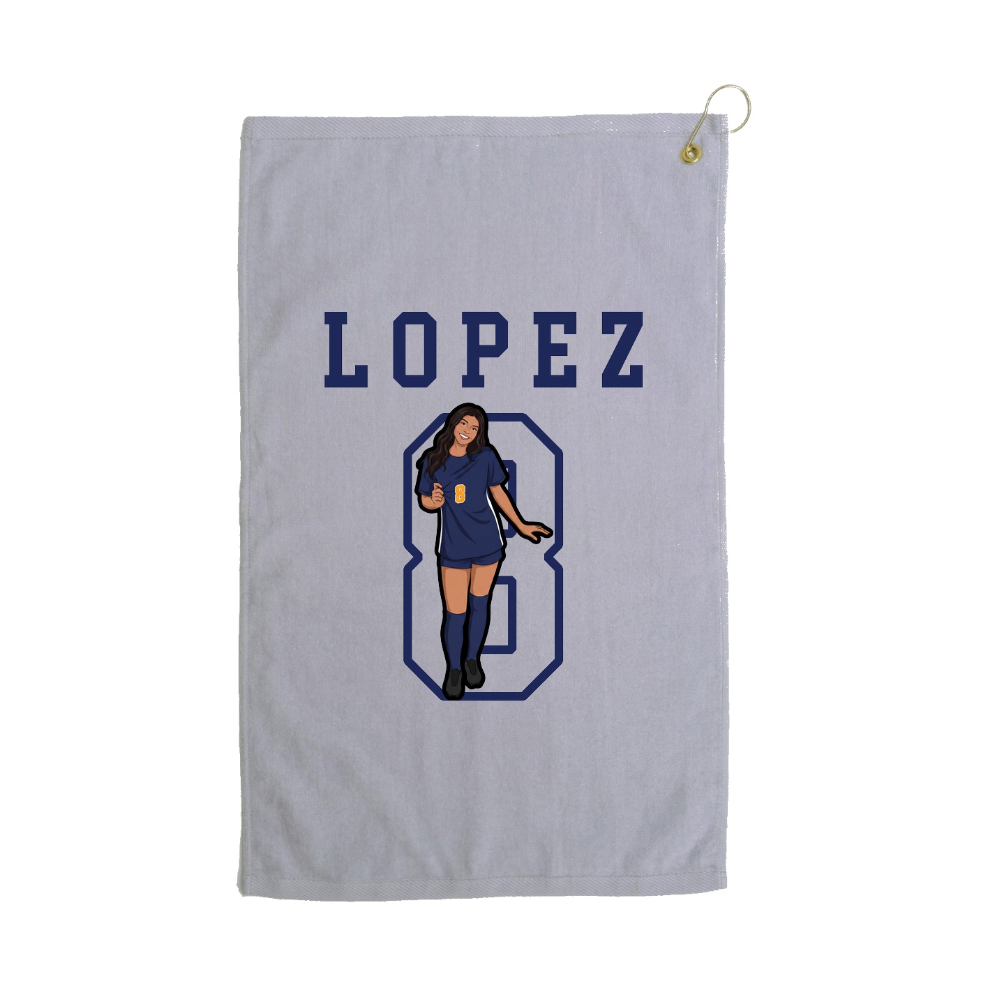 Golf Towel — Shirsey in Grey