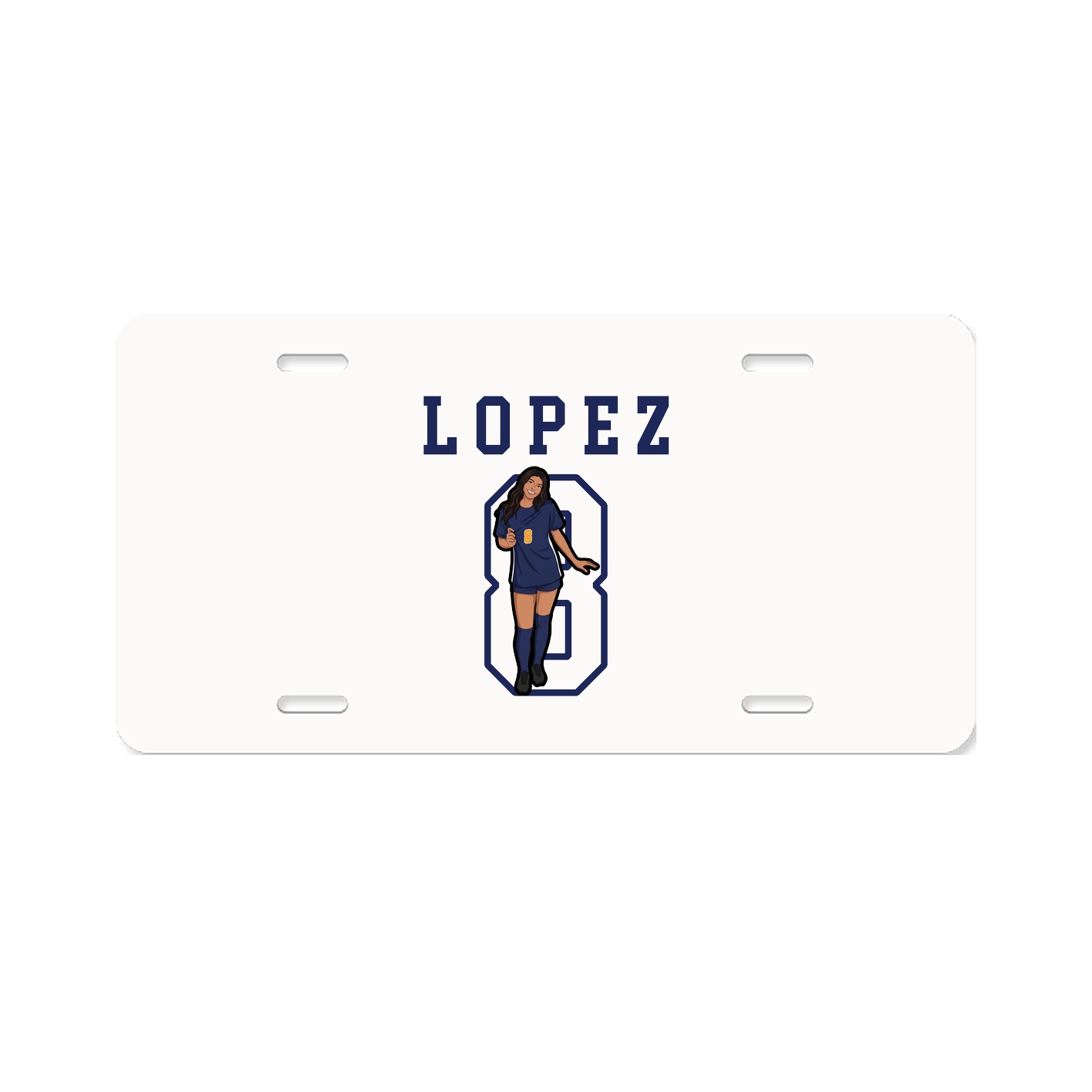 License Plate — Shirsey in Classic