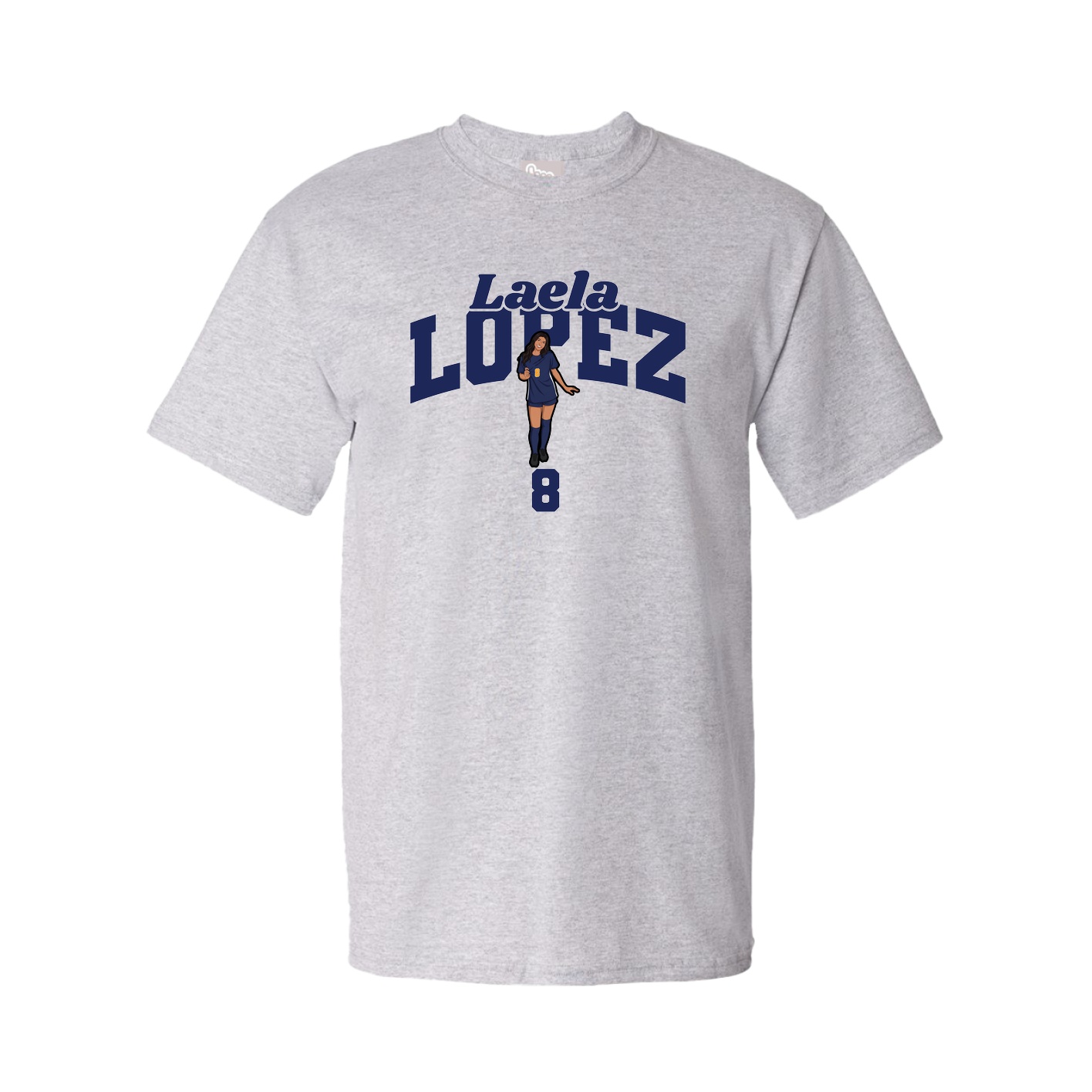 Youth Tee — Signature Arch in Grey