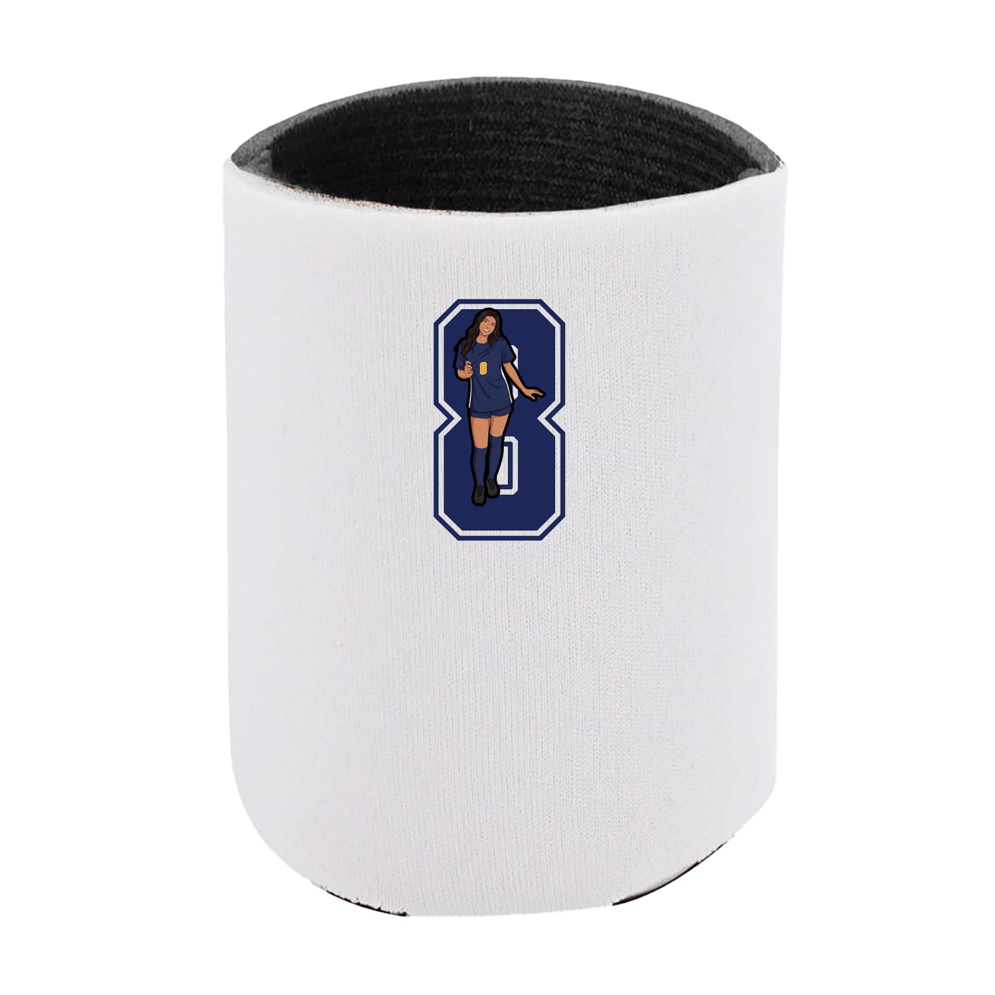 Can Holder — Number in White
