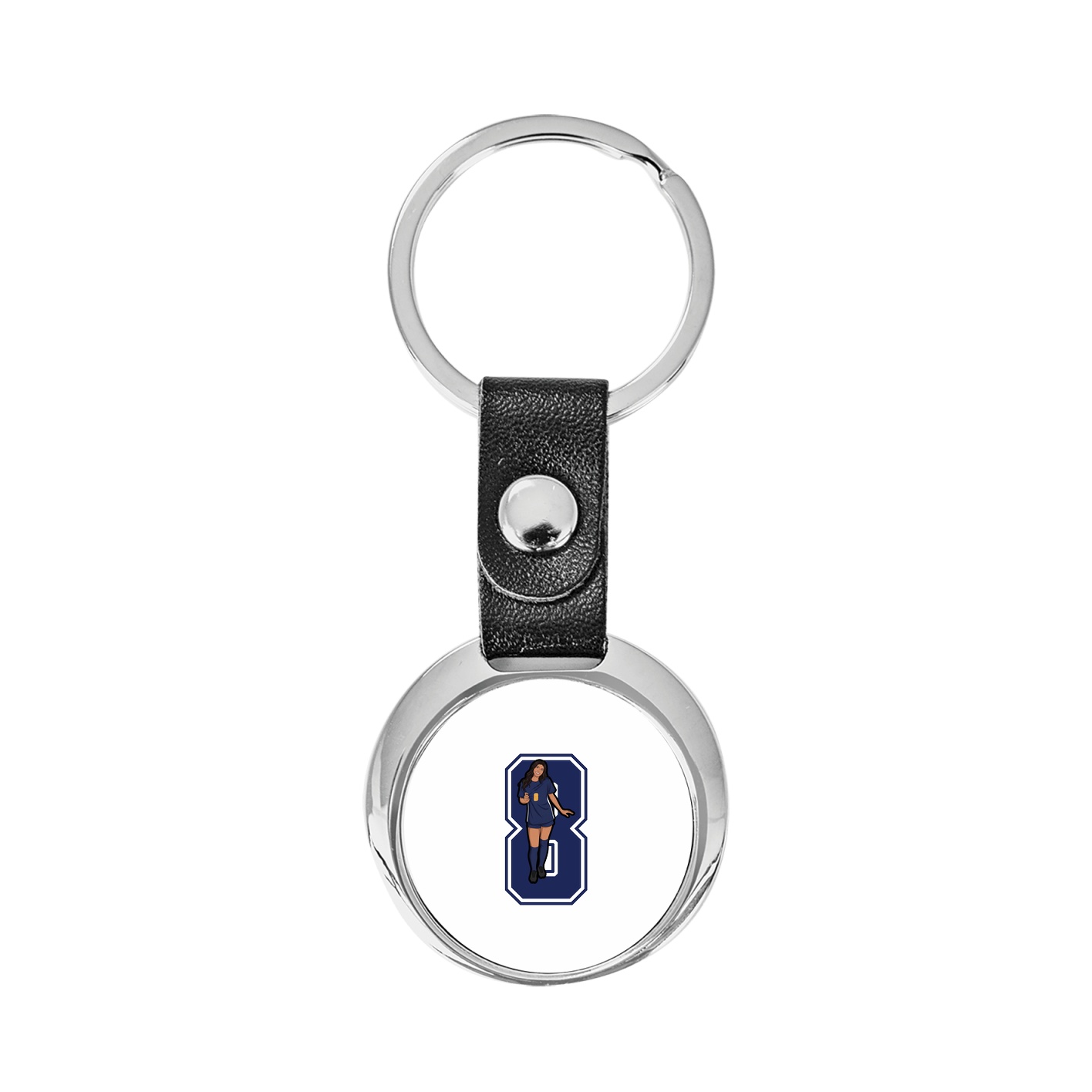 Key Chain — Number in Classic
