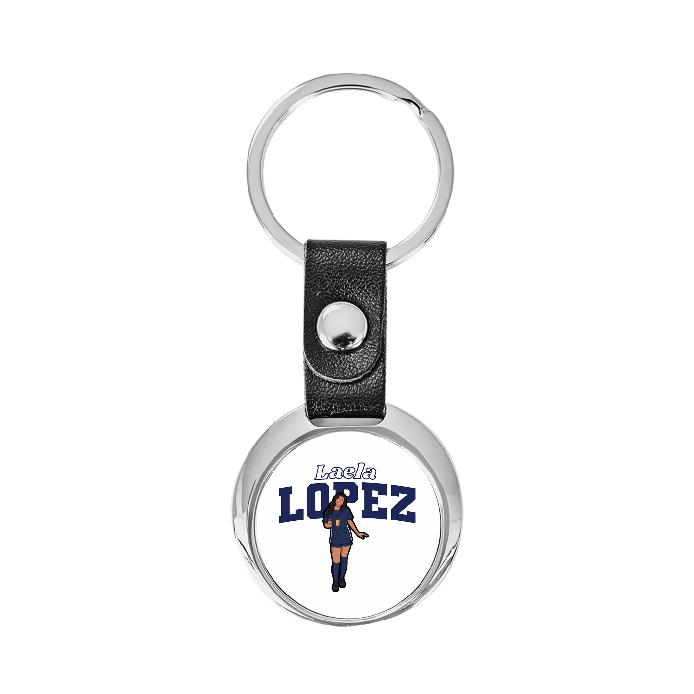 Key Chain — Name Arch in Classic