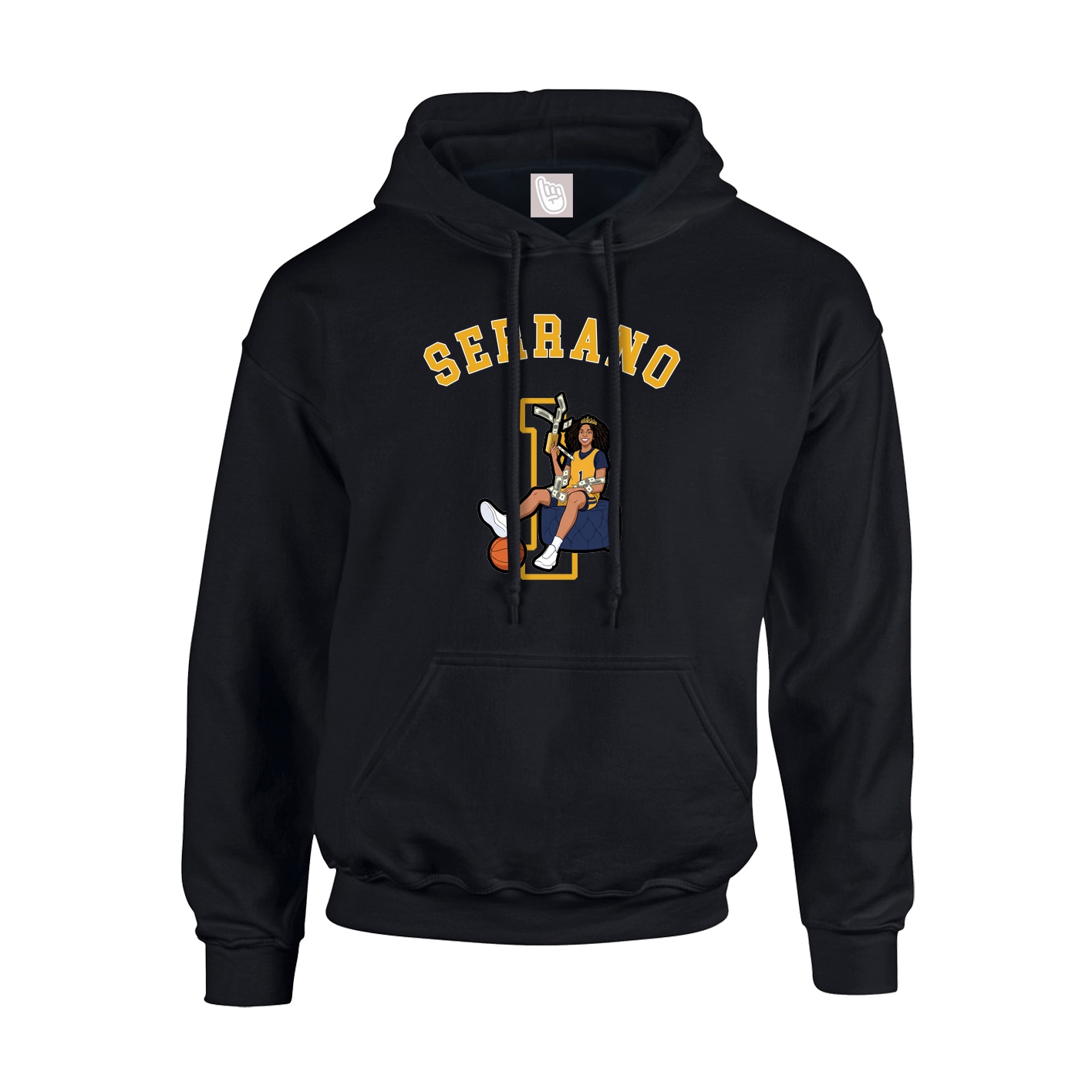 Hoodie — Shirsey Arch in Black