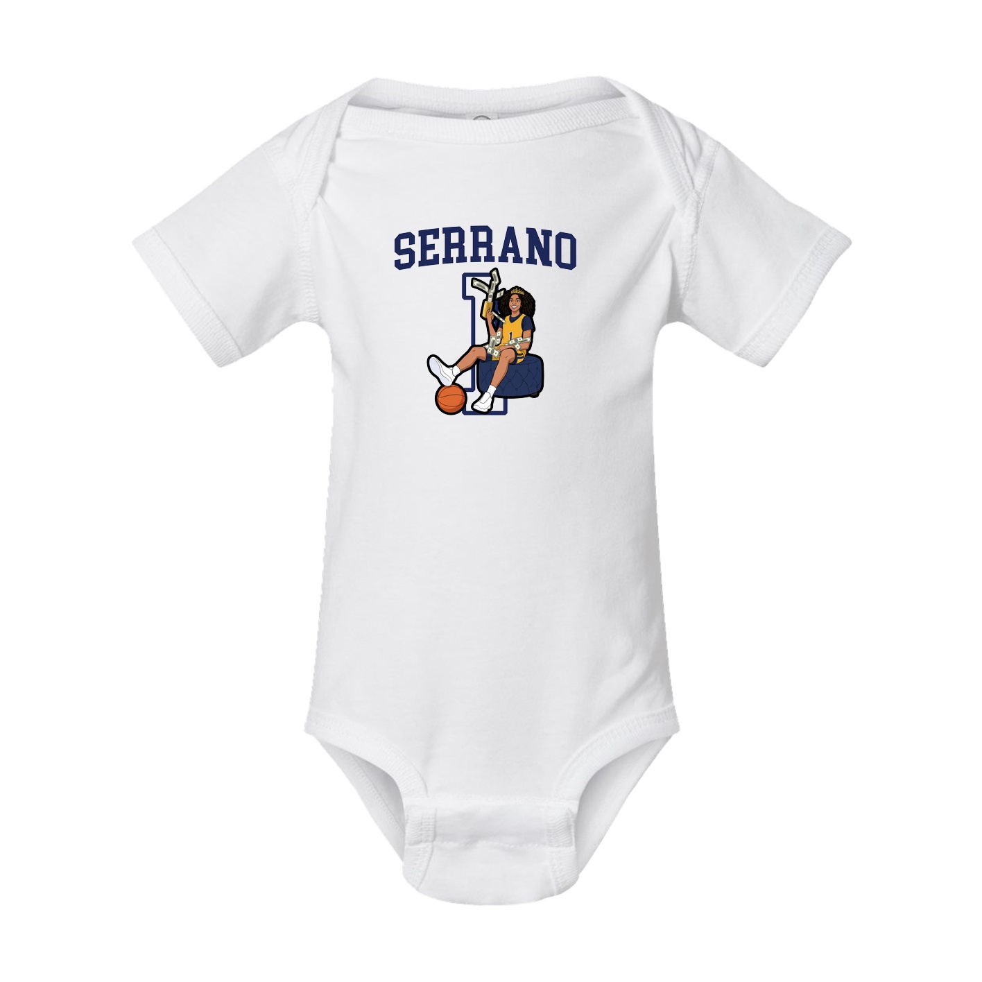 Baby Onesie — Shirsey in White
