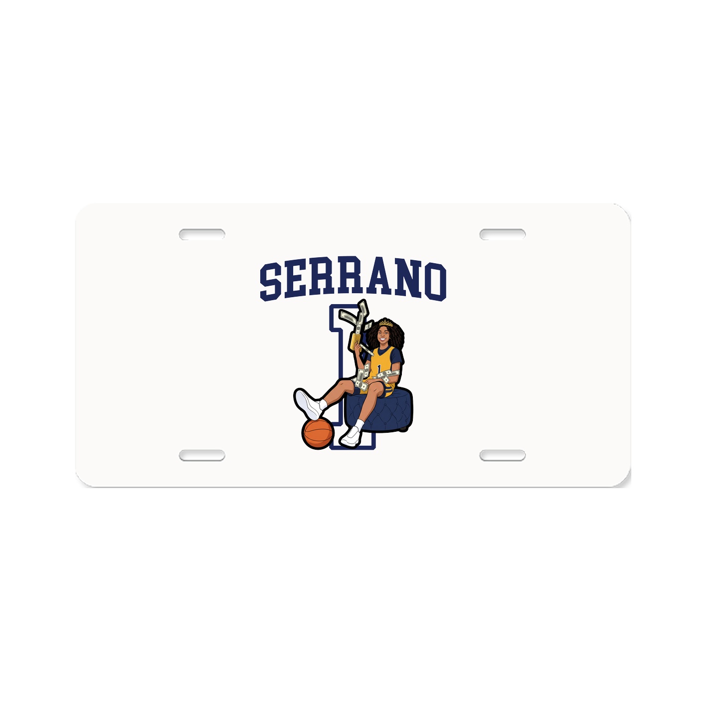 License Plate — Shirsey in Classic