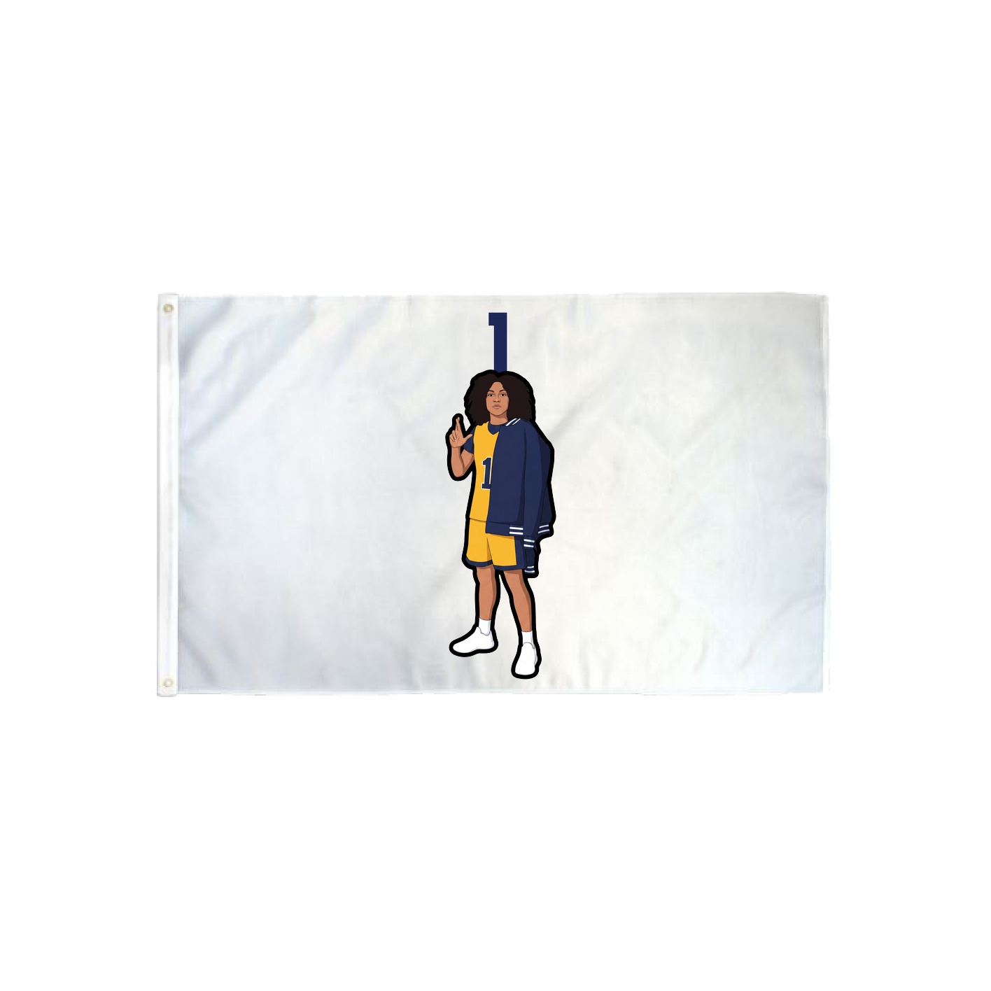 3x5 Flag — Number Top in Classic
