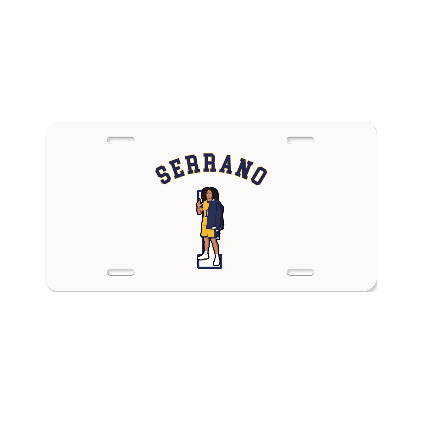License Plate — Shirsey Arch in Classic