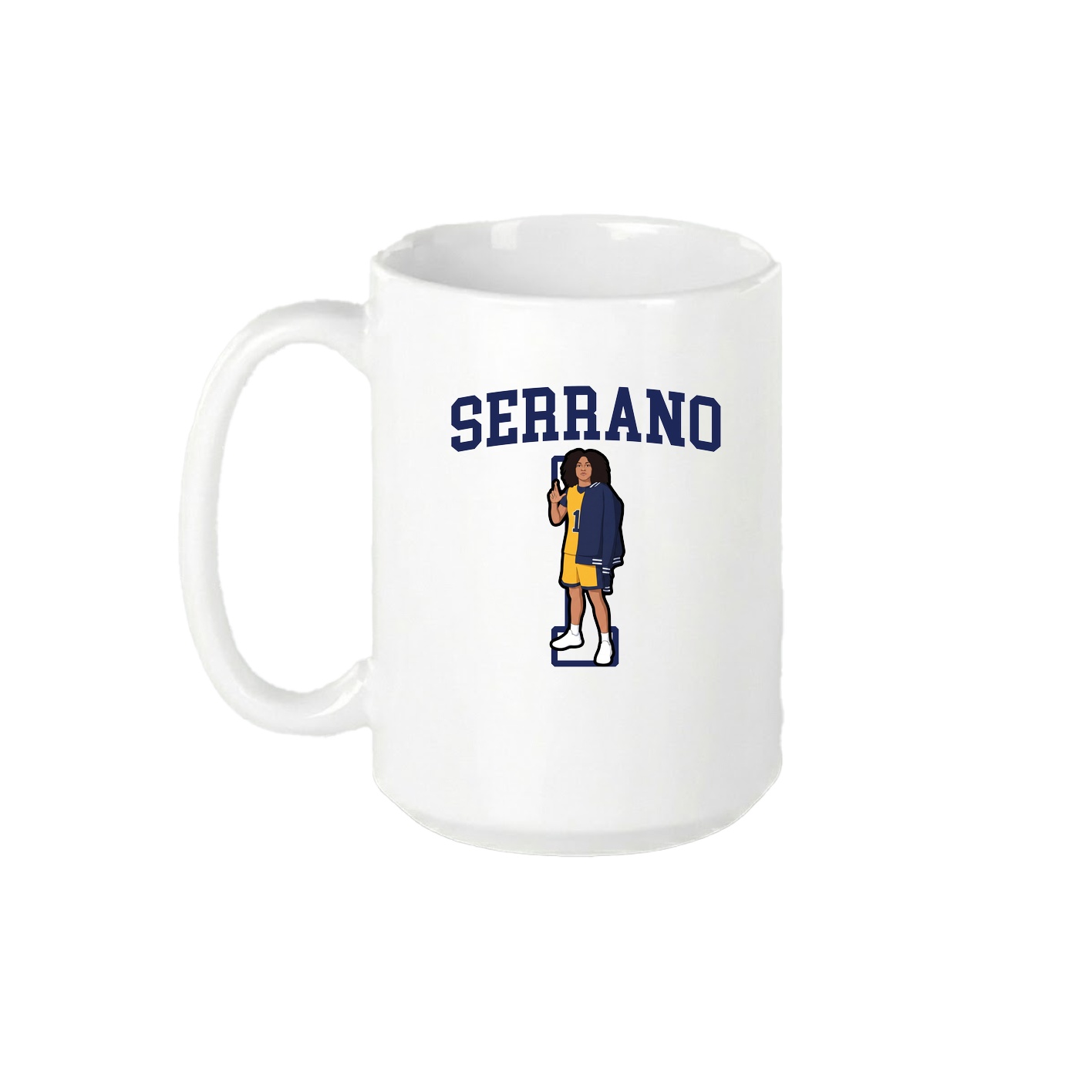 15oz Coffee Mug — Shirsey in White