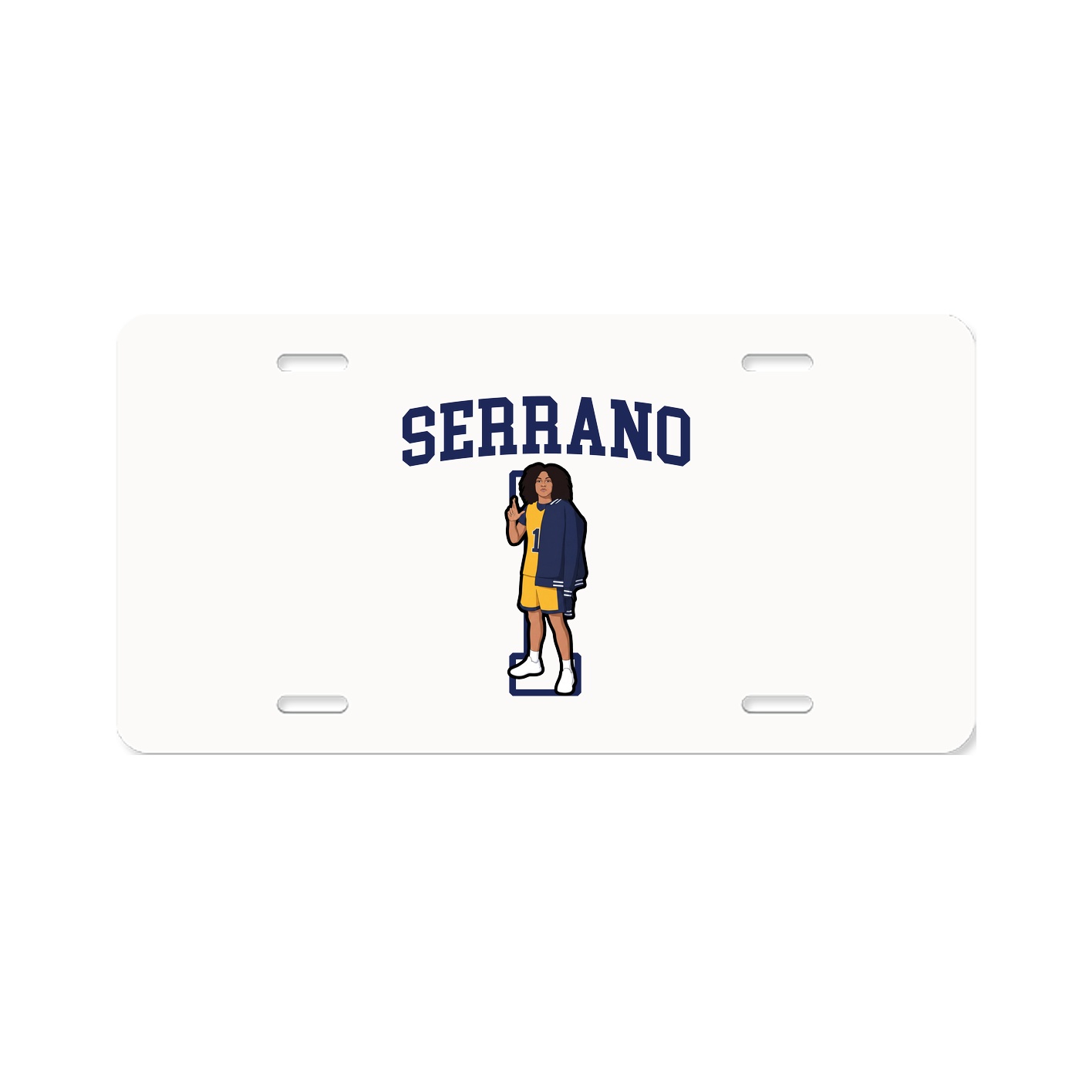License Plate — Shirsey in Classic