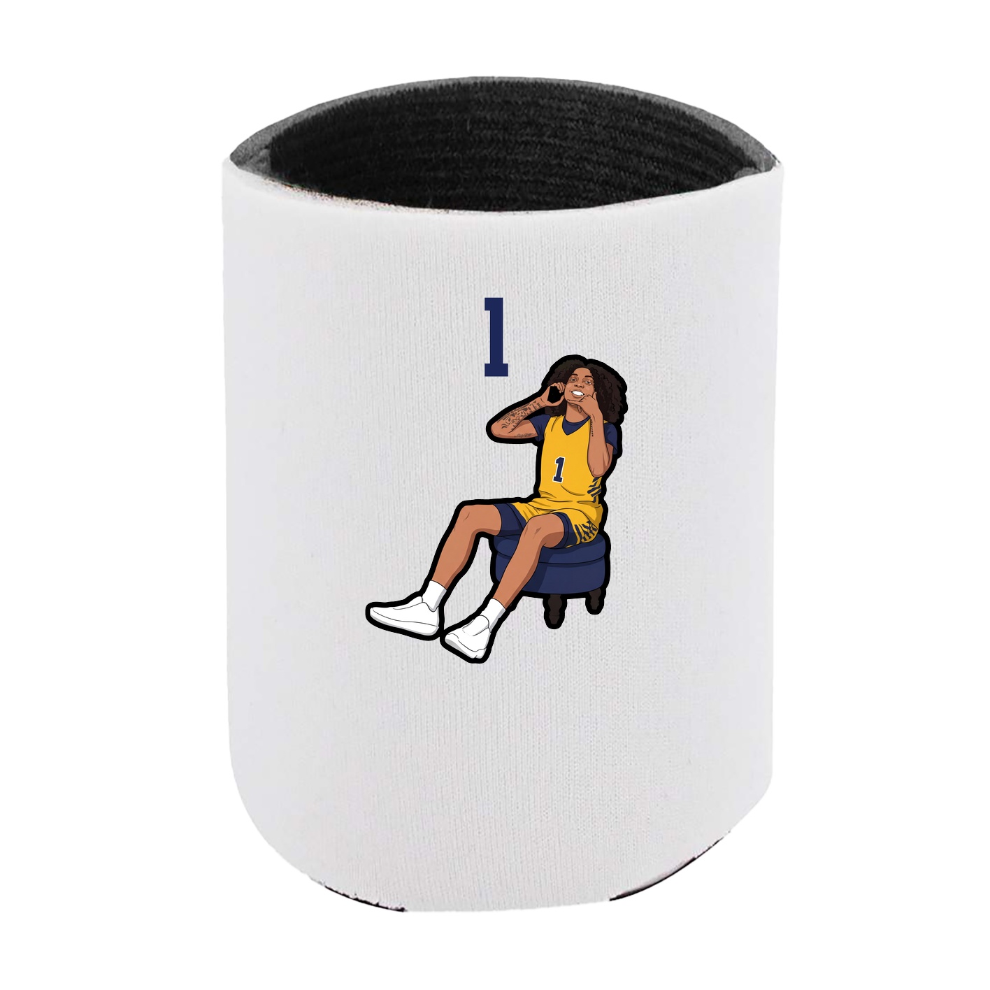 Can Holder — Number Top in White